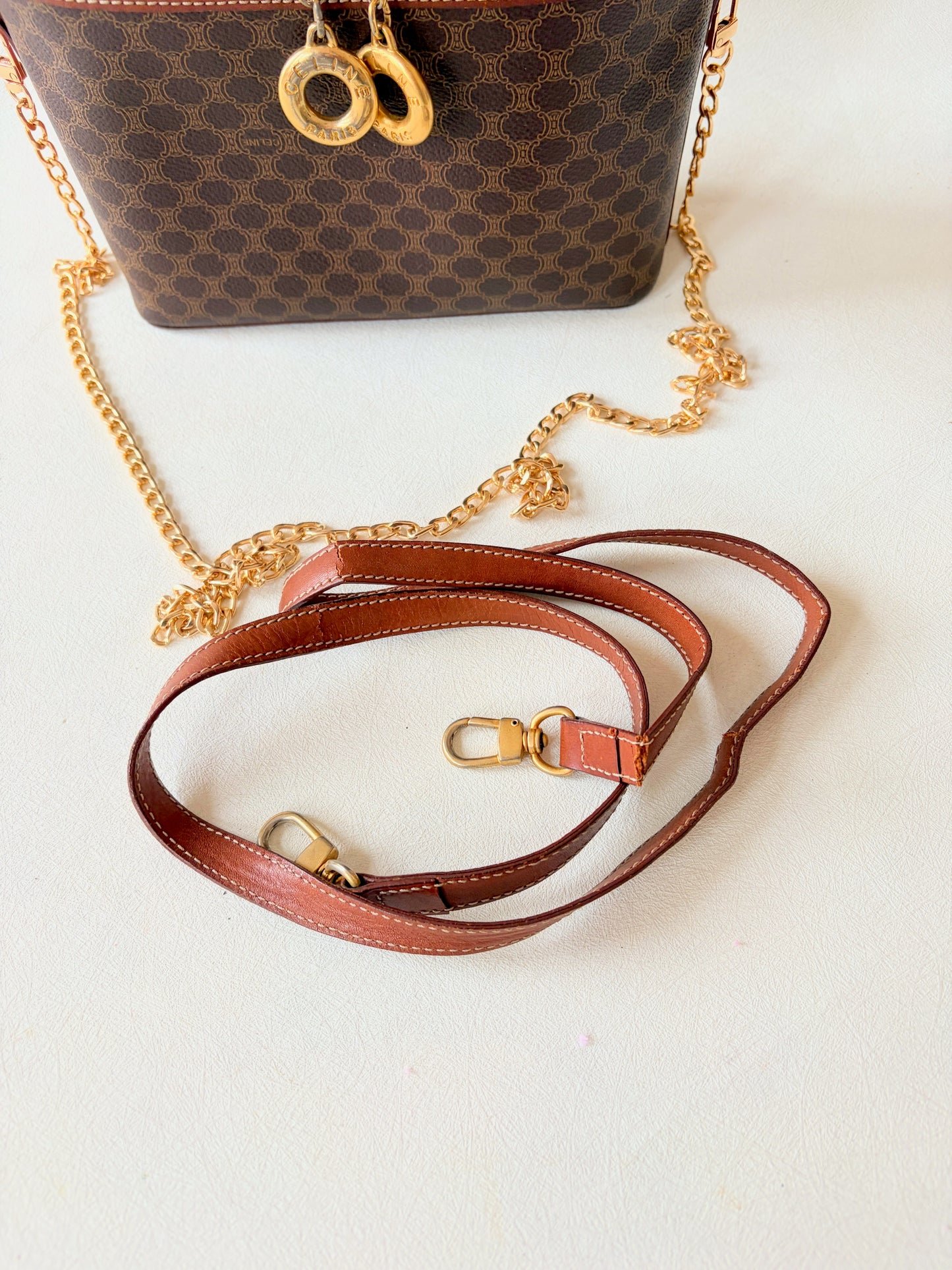 CÉLINE Sac Vanity Case Triomphe