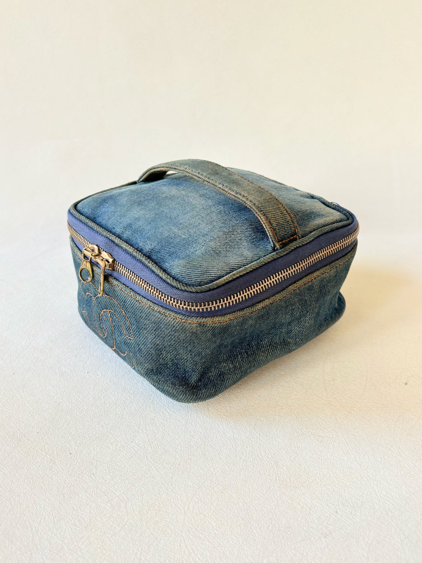 CHANEL Vanity Case Denim