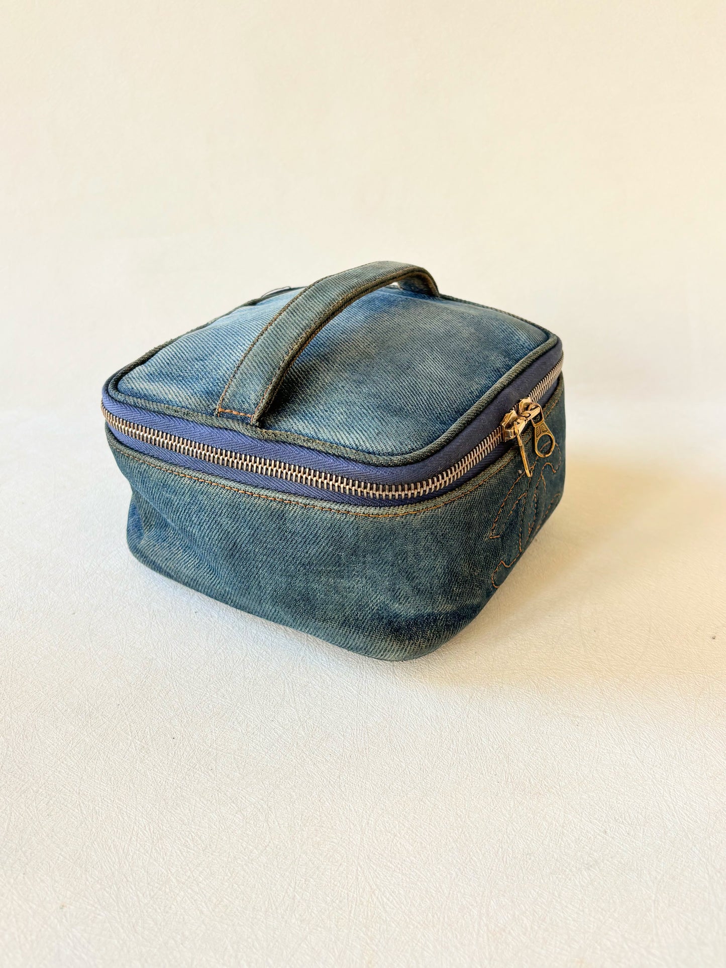 CHANEL Vanity Case Denim