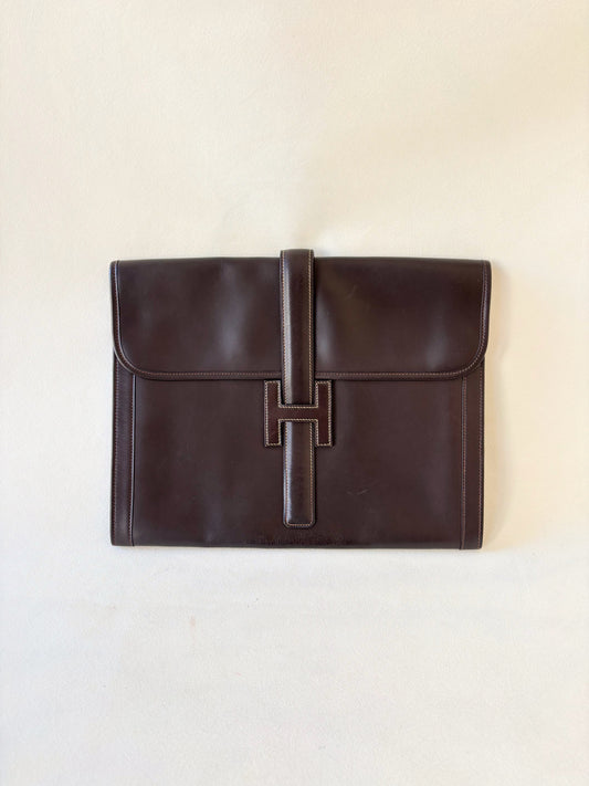 HERMES Pochette Jige GM