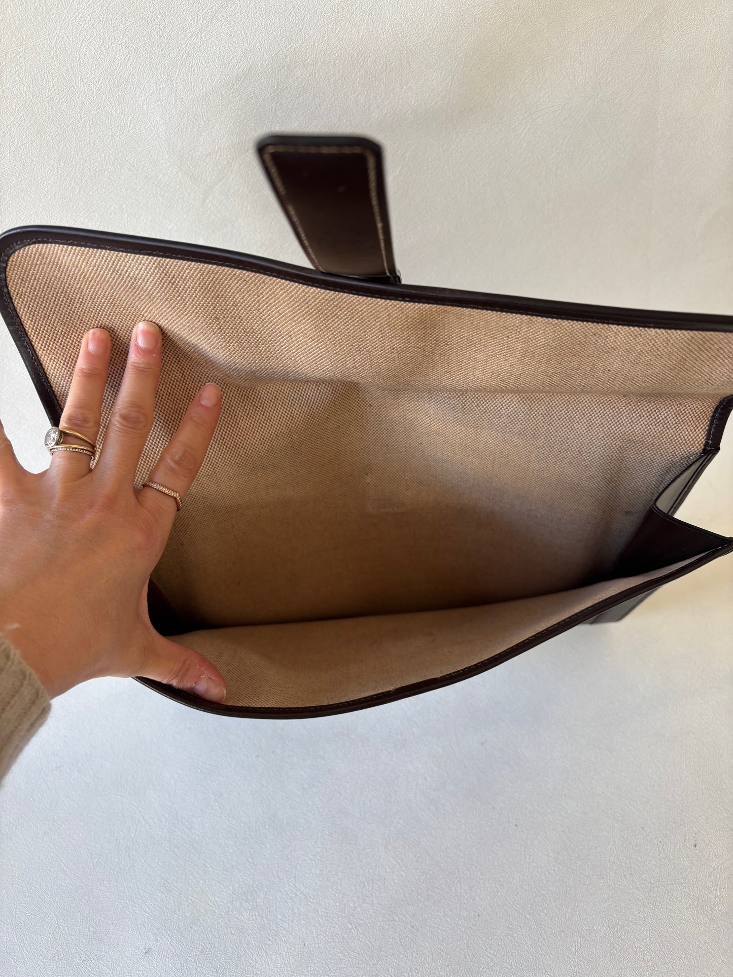 HERMES Pochette Jige GM