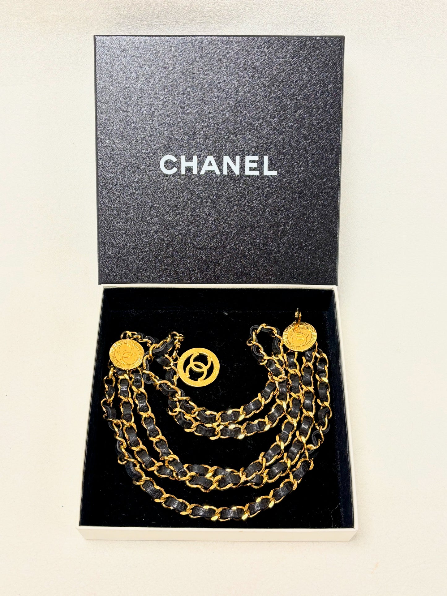 CHANEL Multi-Strand Belt 1984