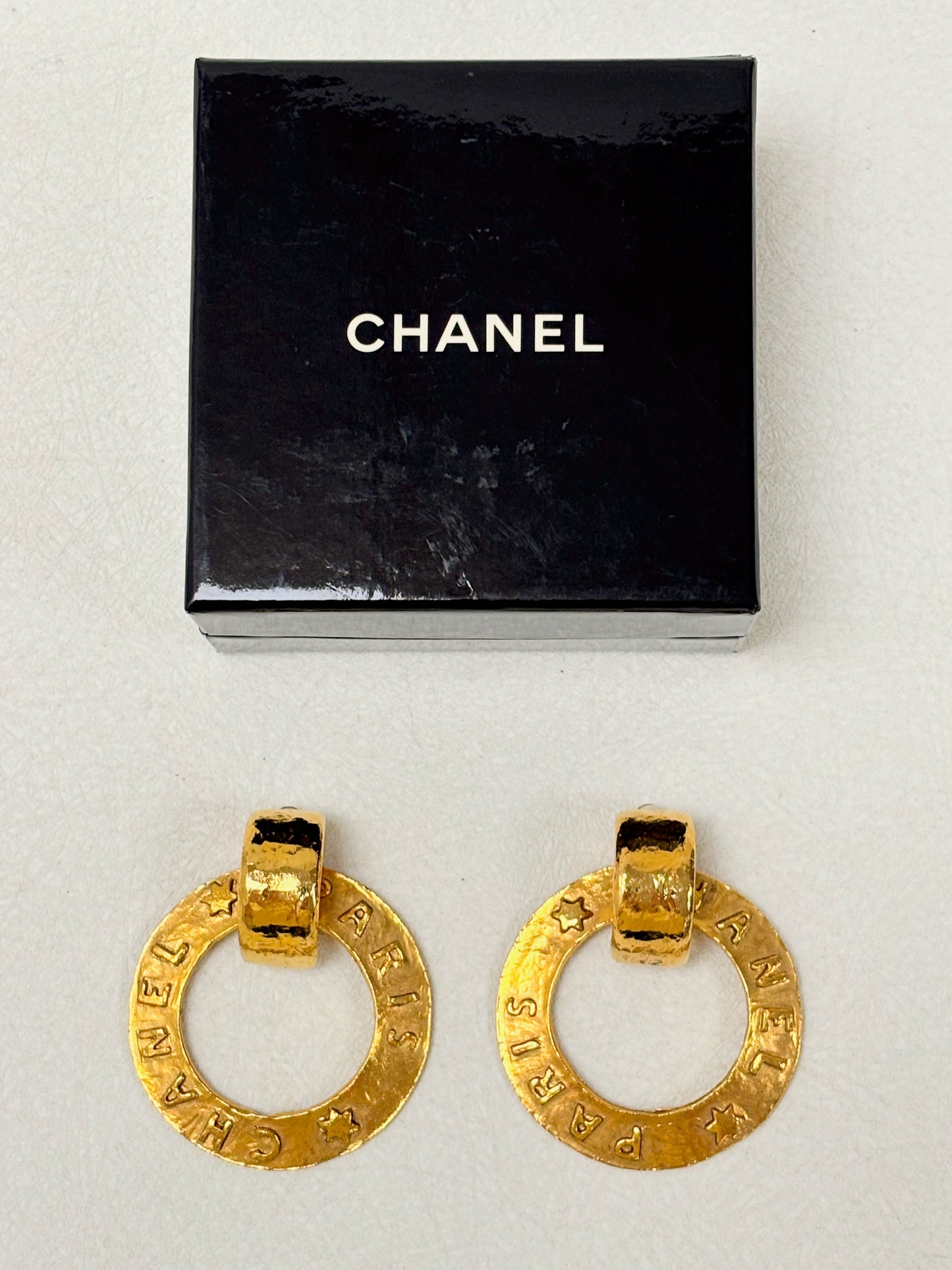 CHANEL Boucles d'oreilles Hoop