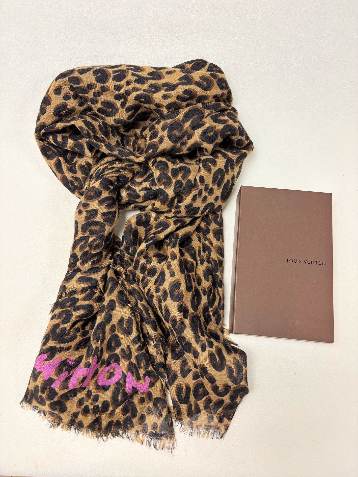 LOUIS VUITTON x Stephen Sprouse Foulard