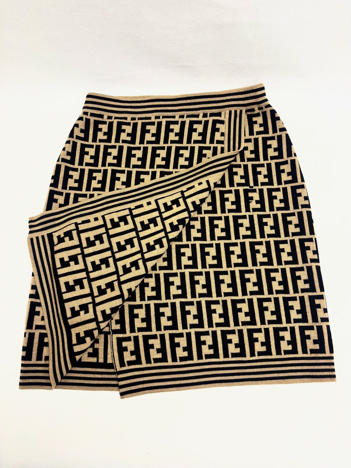FENDI Jupe laine Zucca