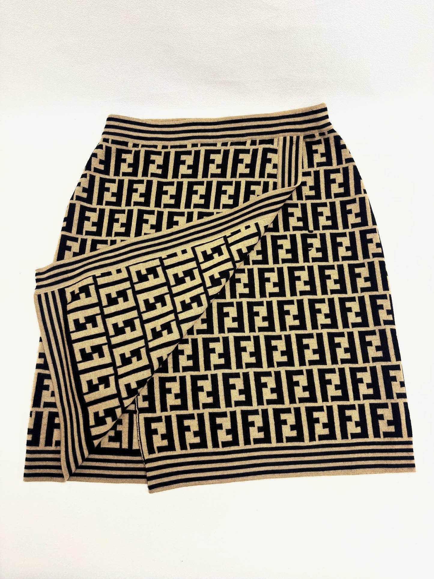 FENDI Jupe laine Zucca
