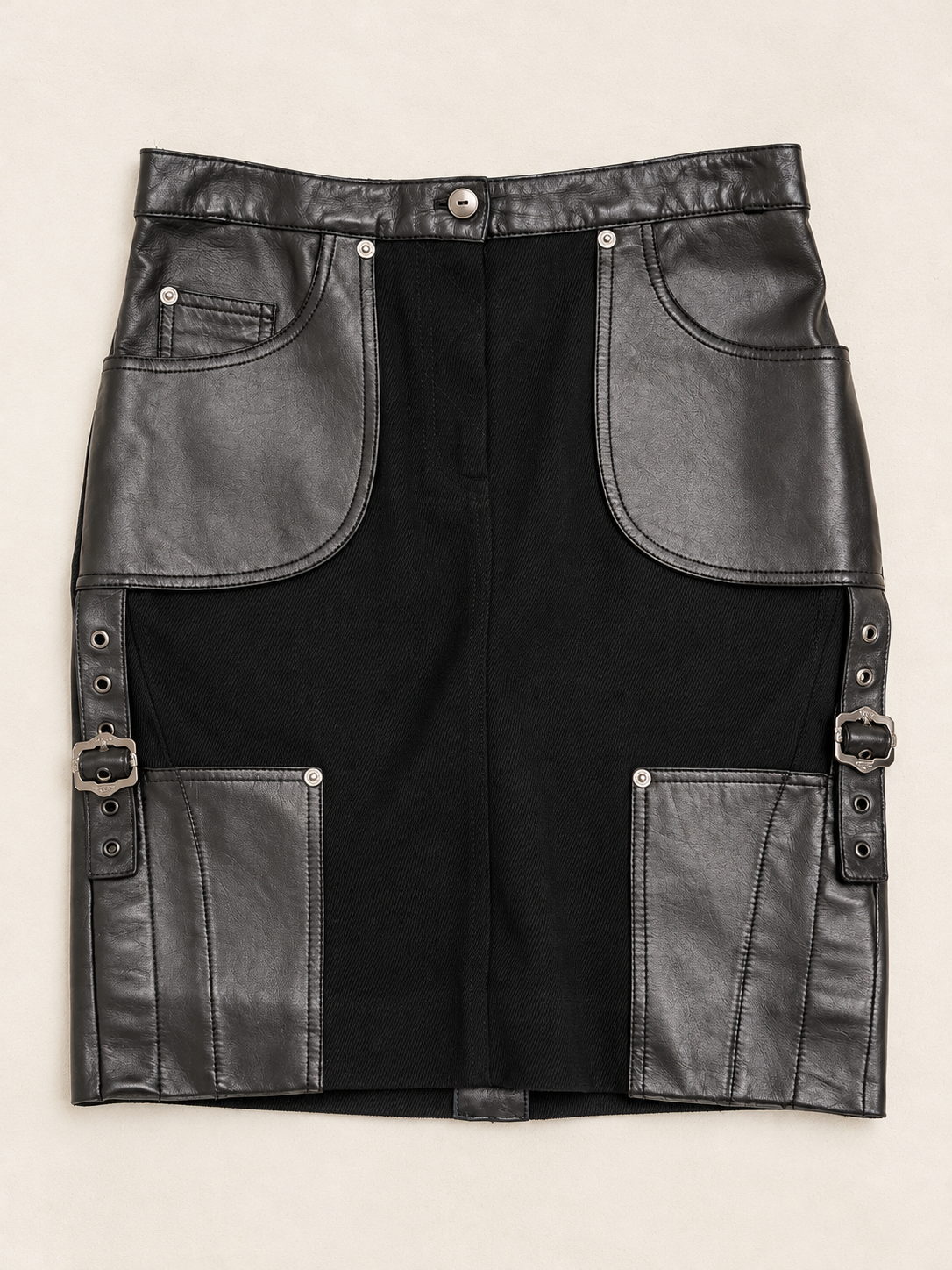 DIOR Jupe Utility Leather F/W 2003