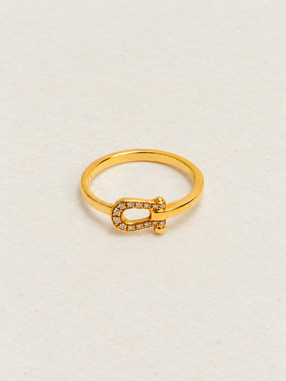FRED Bague Force 10 Or Jaune
