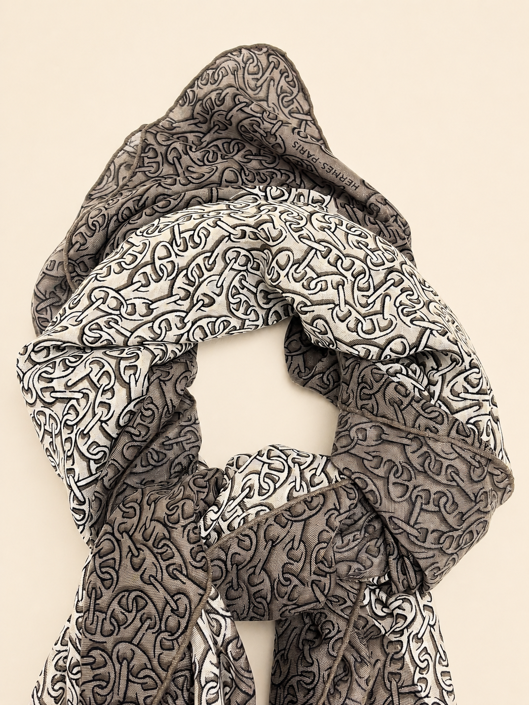 HERMÈS Châle Chaine d'ancre