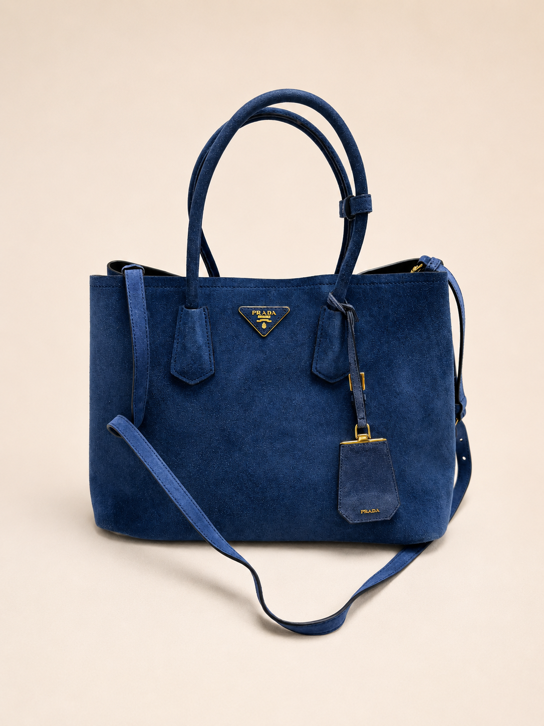 PRADA Sac Cabas Veau Velours