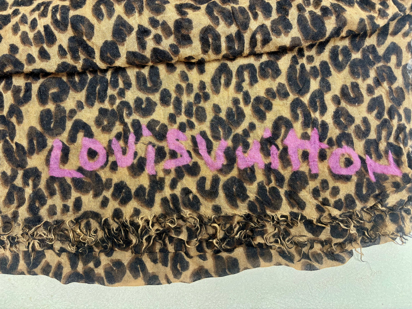 LOUIS VUITTON x Stephen Sprouse Foulard