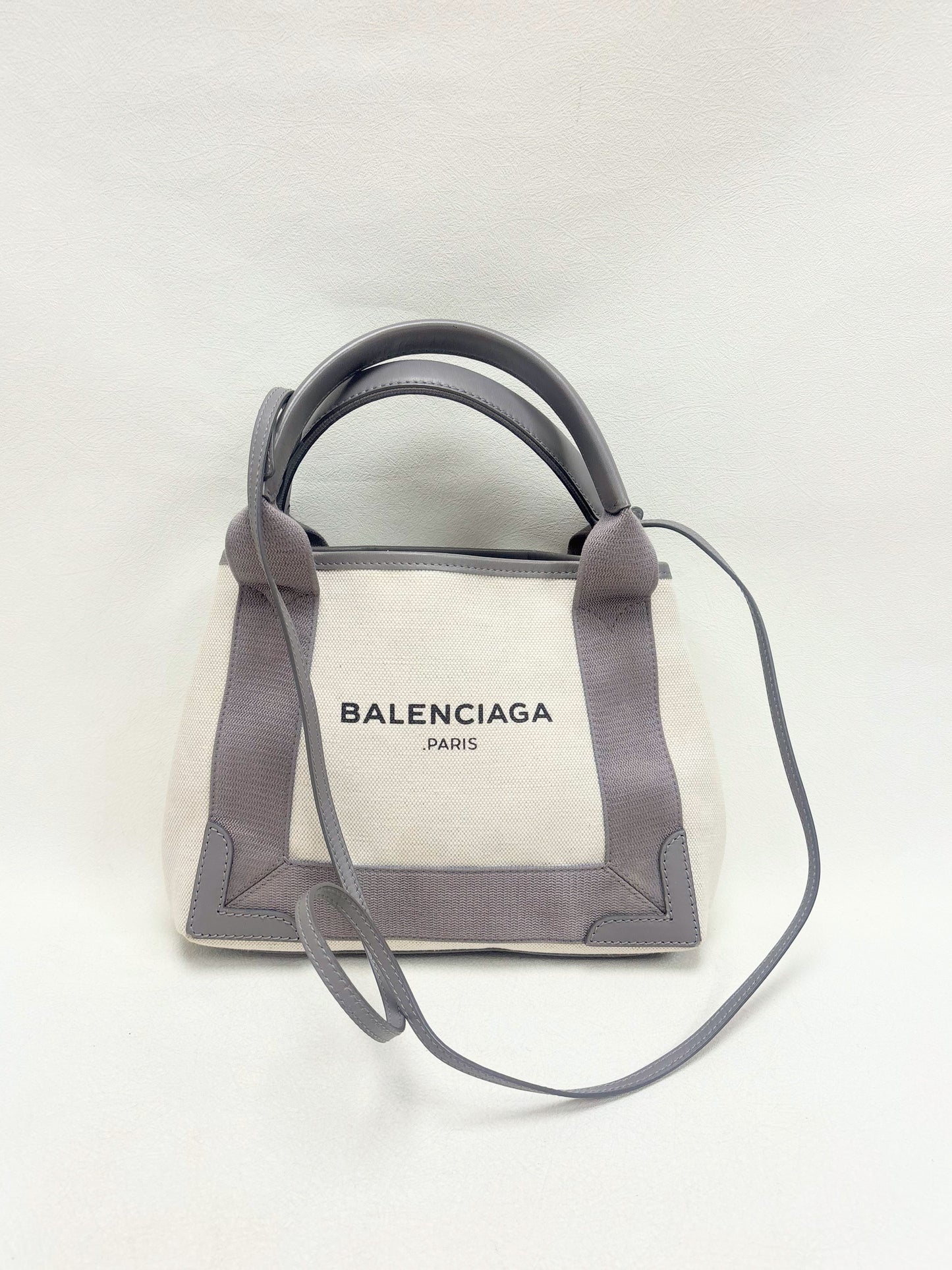 BALENCIAGA Cabas Navy PM