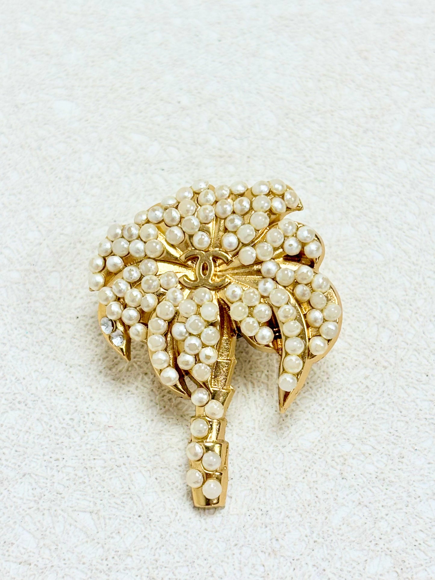 CHANEL Broche Palmier
