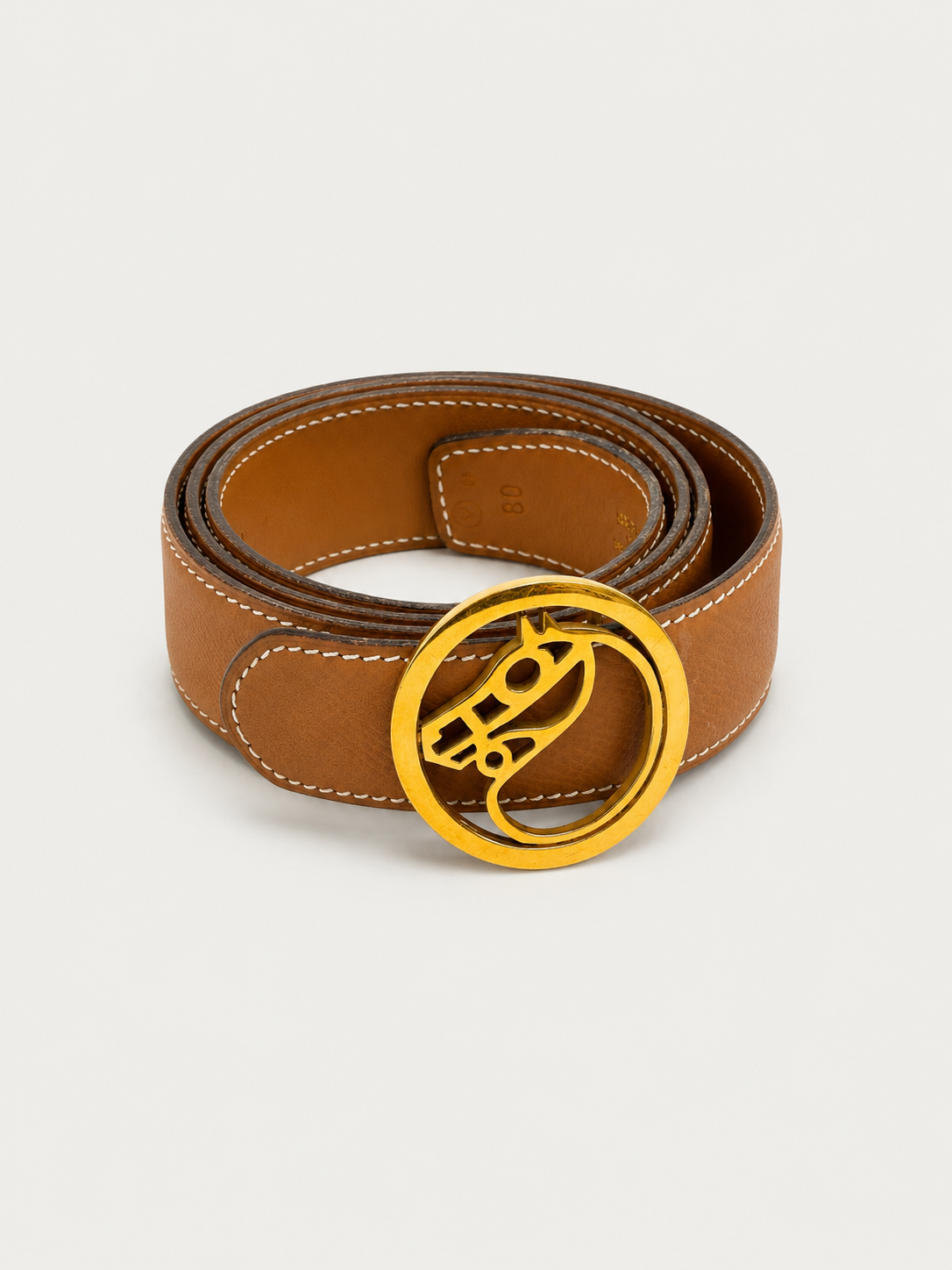 HERMÈS Ceinture Boucle Cheval