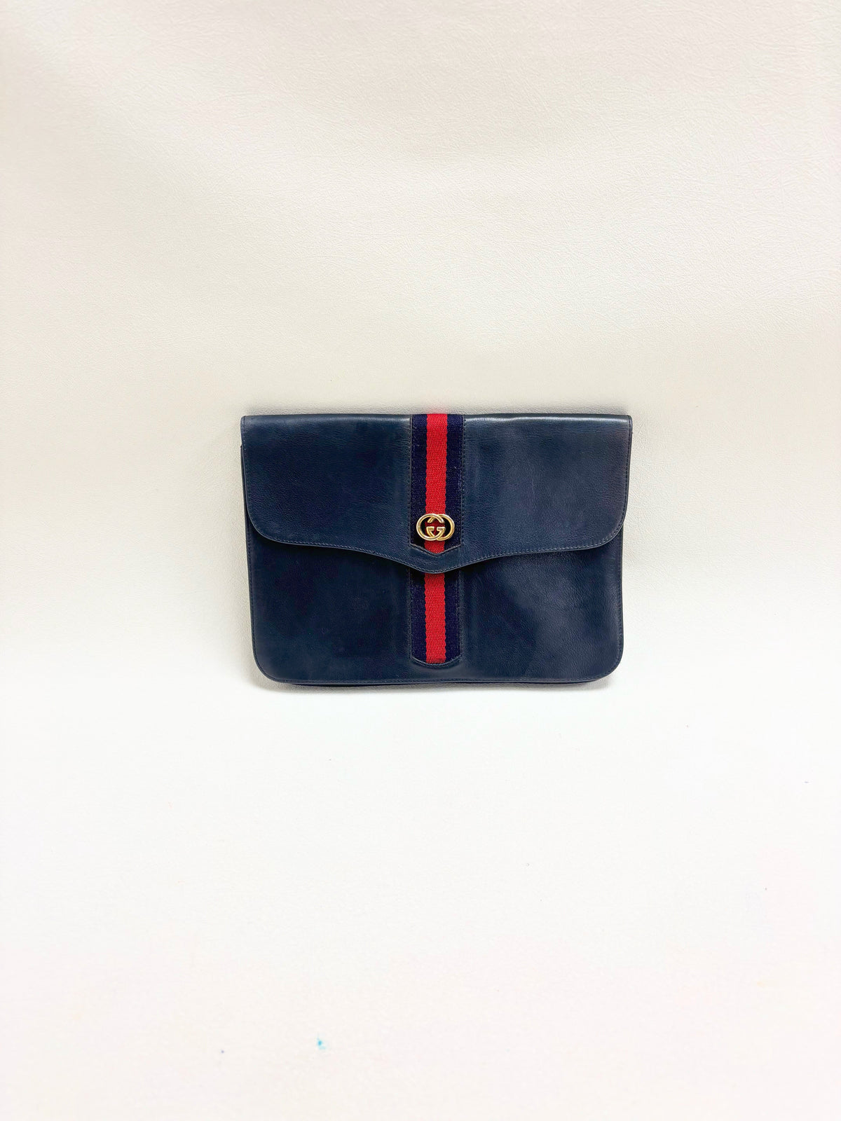 GUCCI Pochette en Cuir