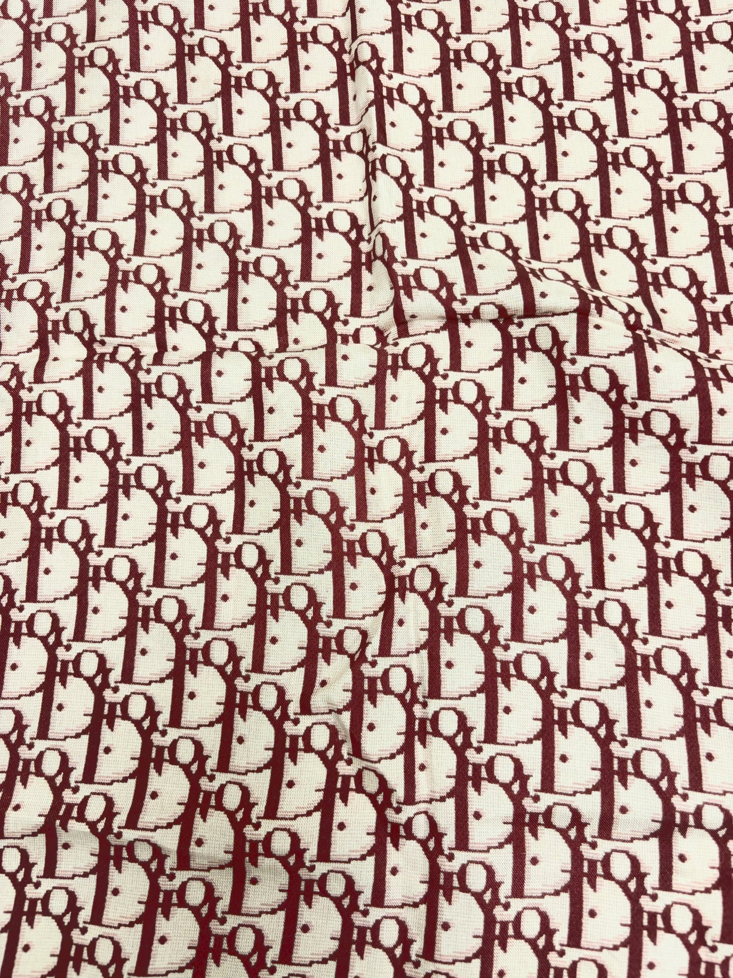 DIOR Foulard Carré Oblique soie