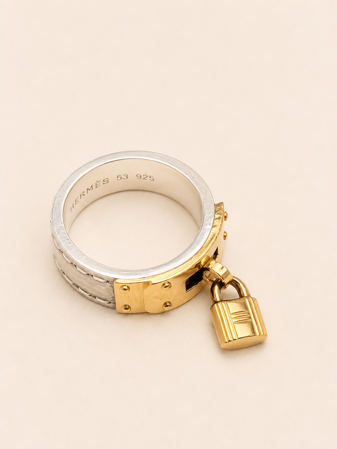 HERMÈS Bague Kelly Cadenas