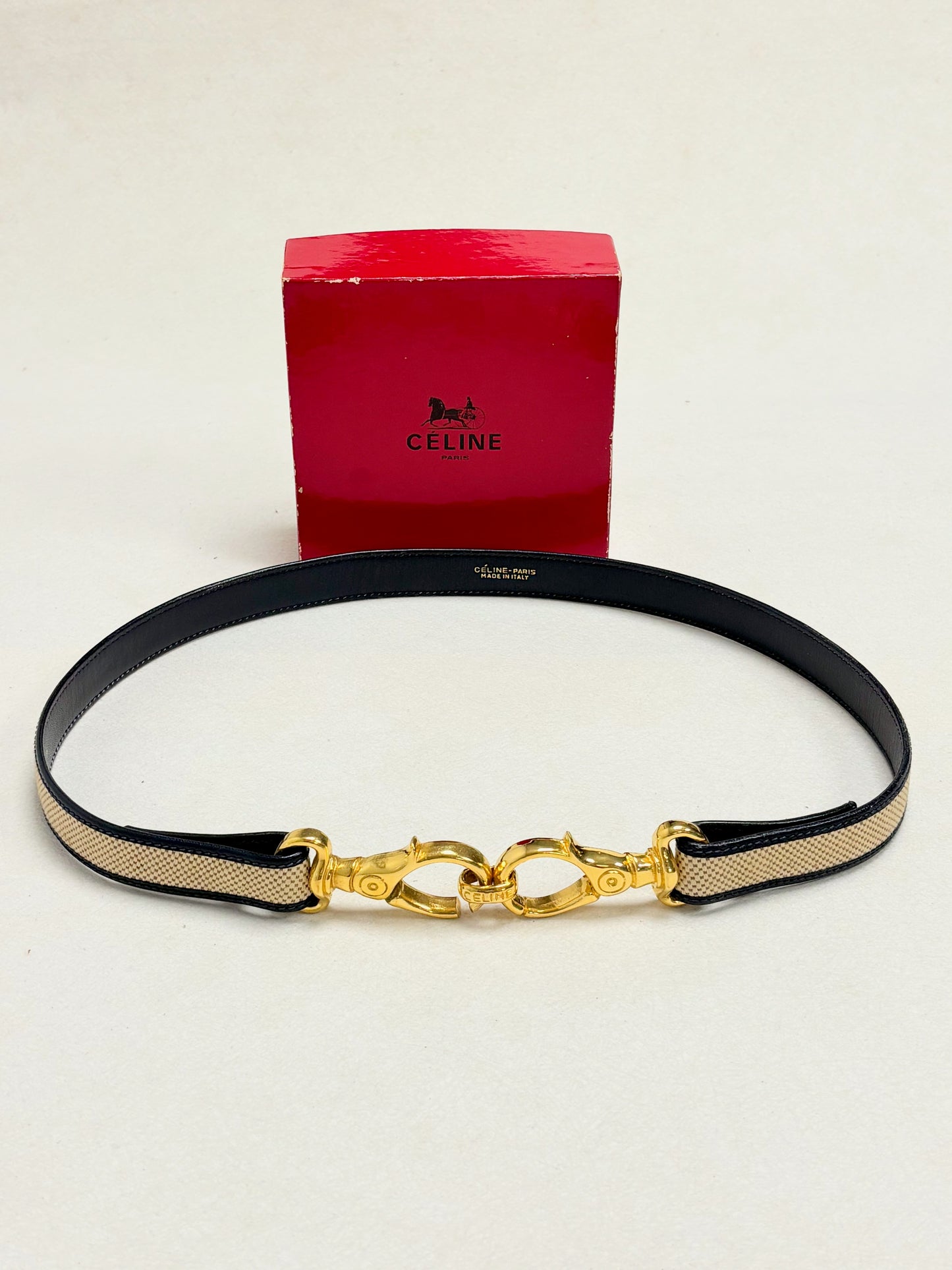 CÉLINE Ceinture Mousquetons