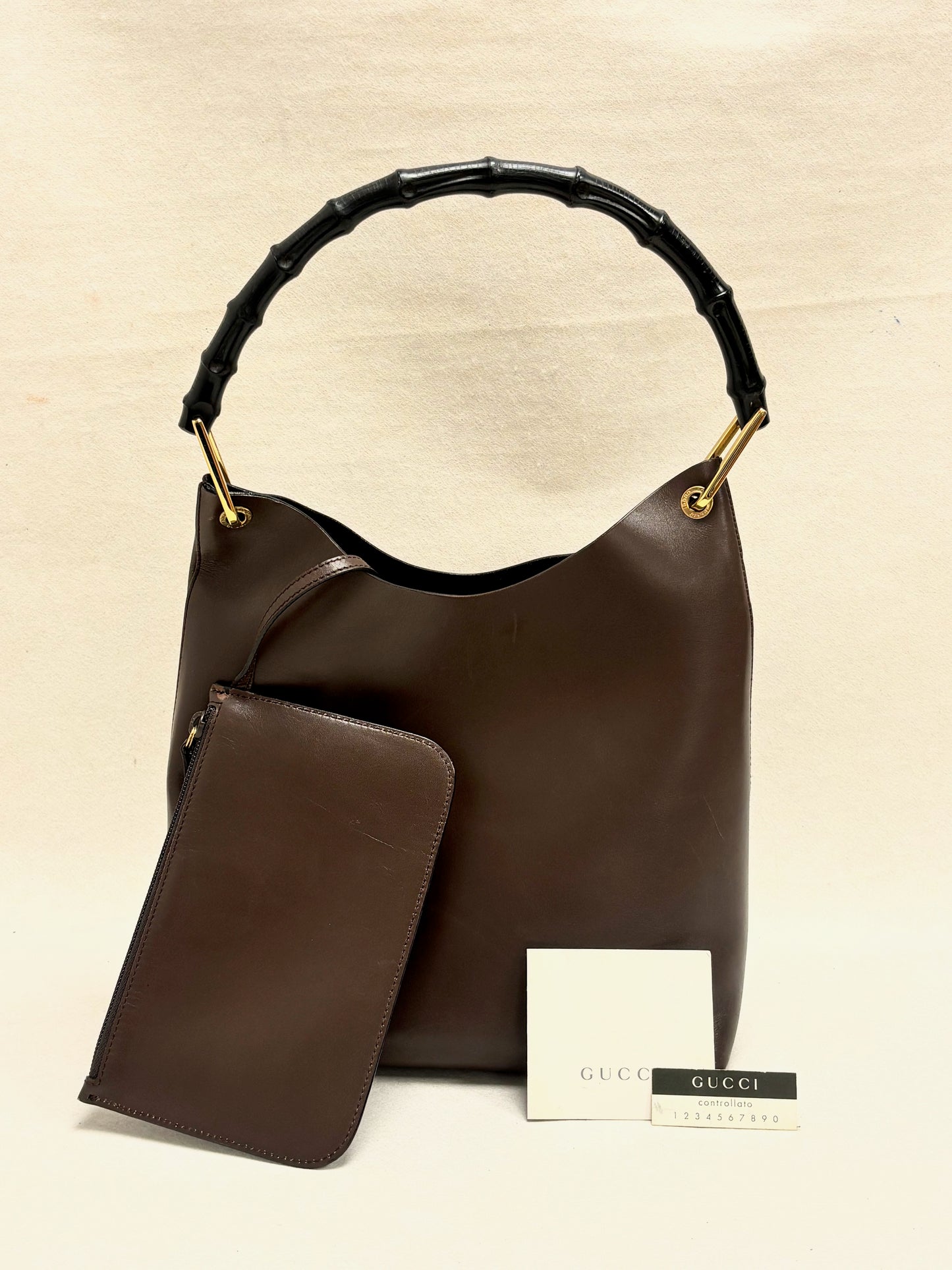 GUCCI Sac cabas Bambou