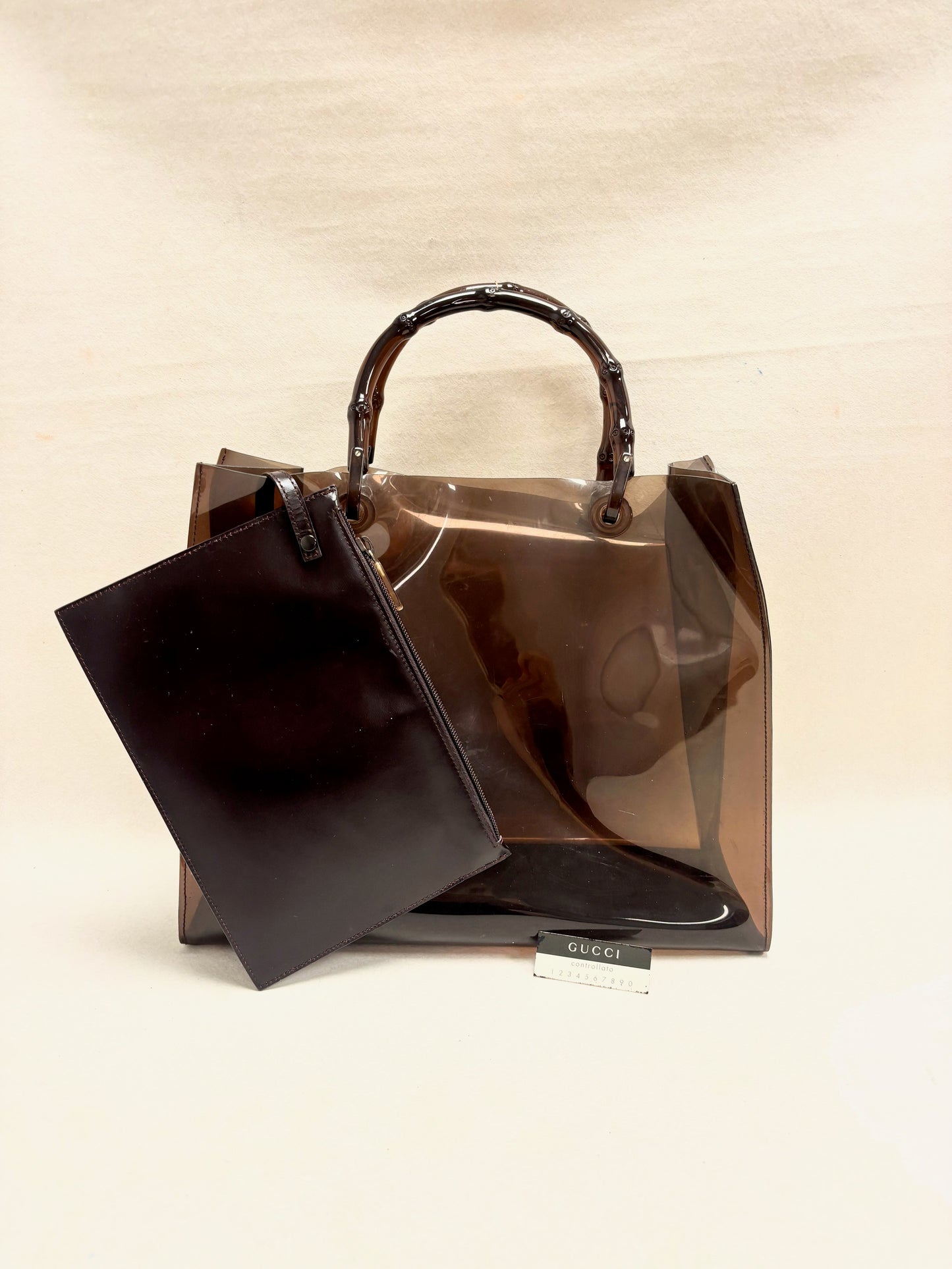 GUCCI Sac cabas Bambou
