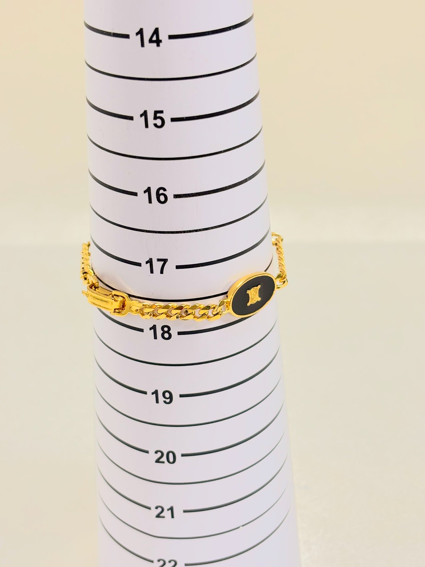 CÉLINE Bracelet Gourmette Triomphe