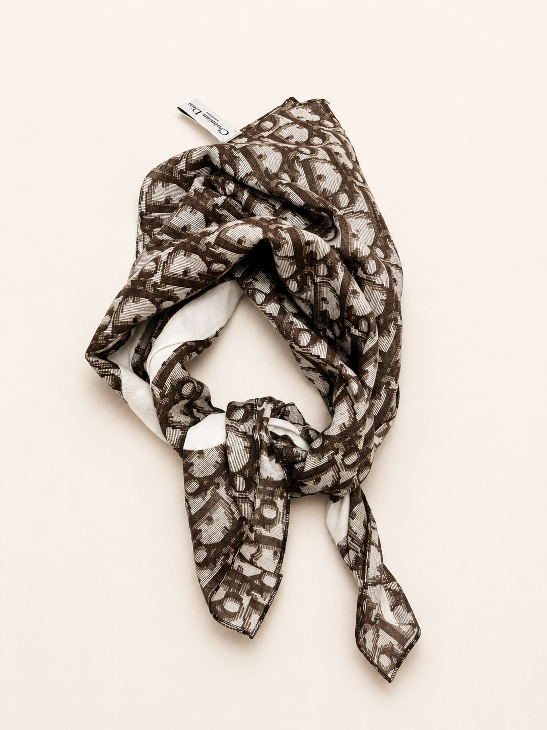 DIOR Foulard Carré Oblique