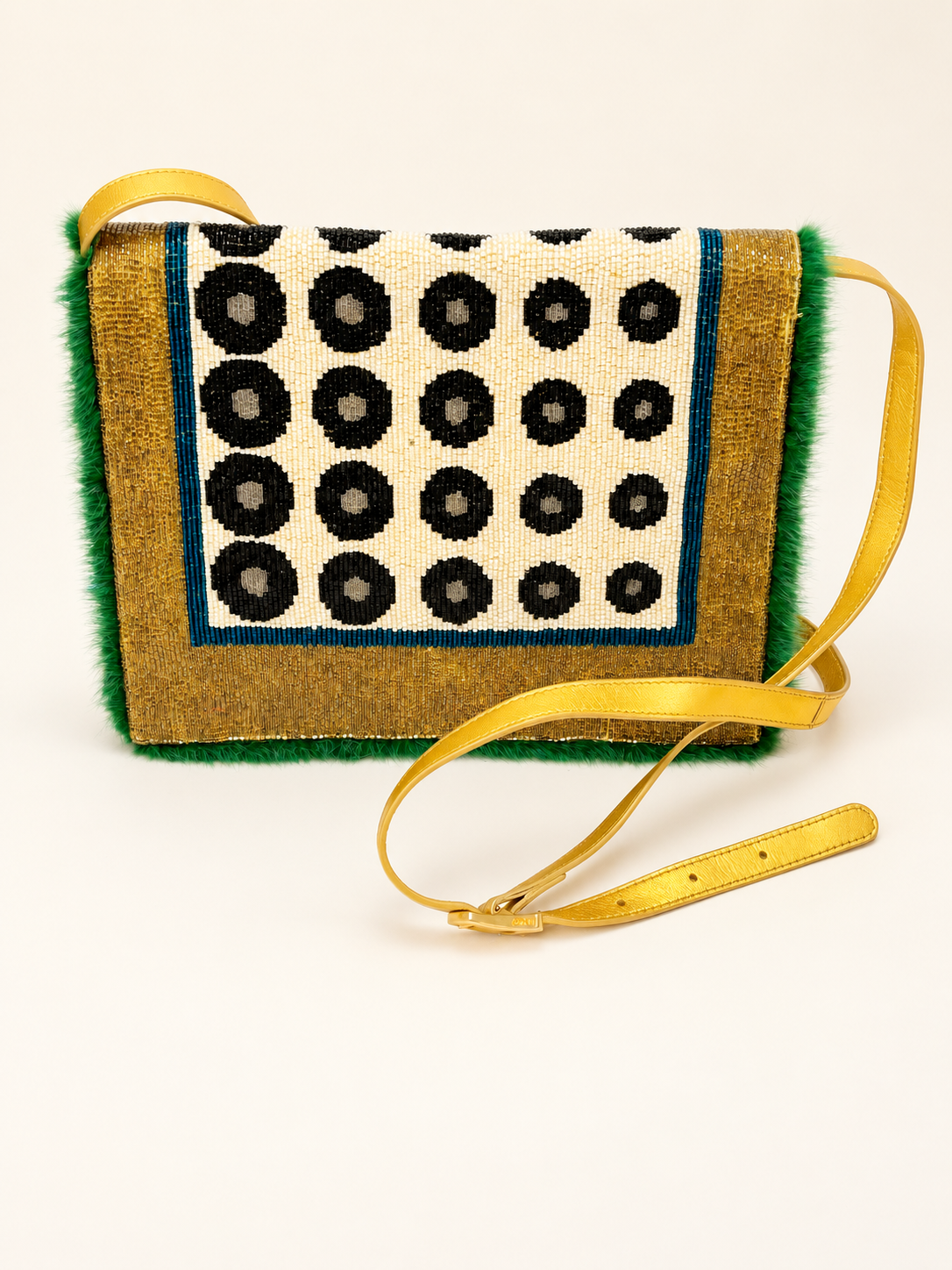 FENDI Sac Brodé de perles