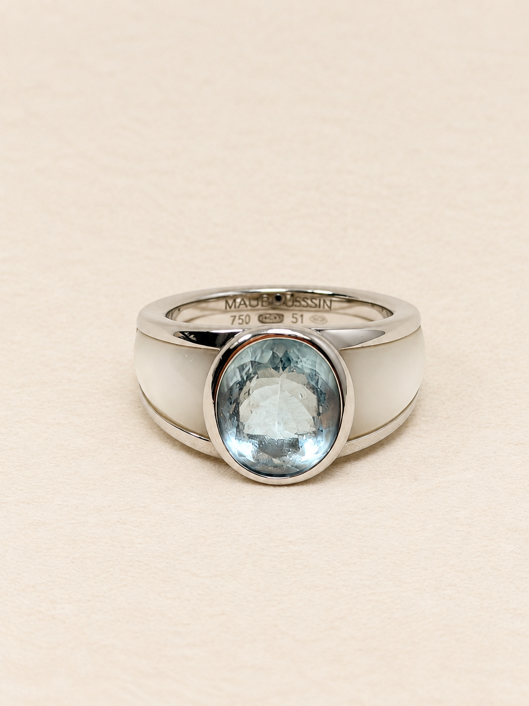 MAUBOUSIN Bague Nadia Aquamarine