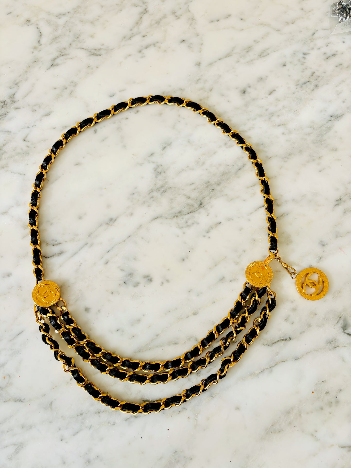 CHANEL Ceinture chaîne 1984