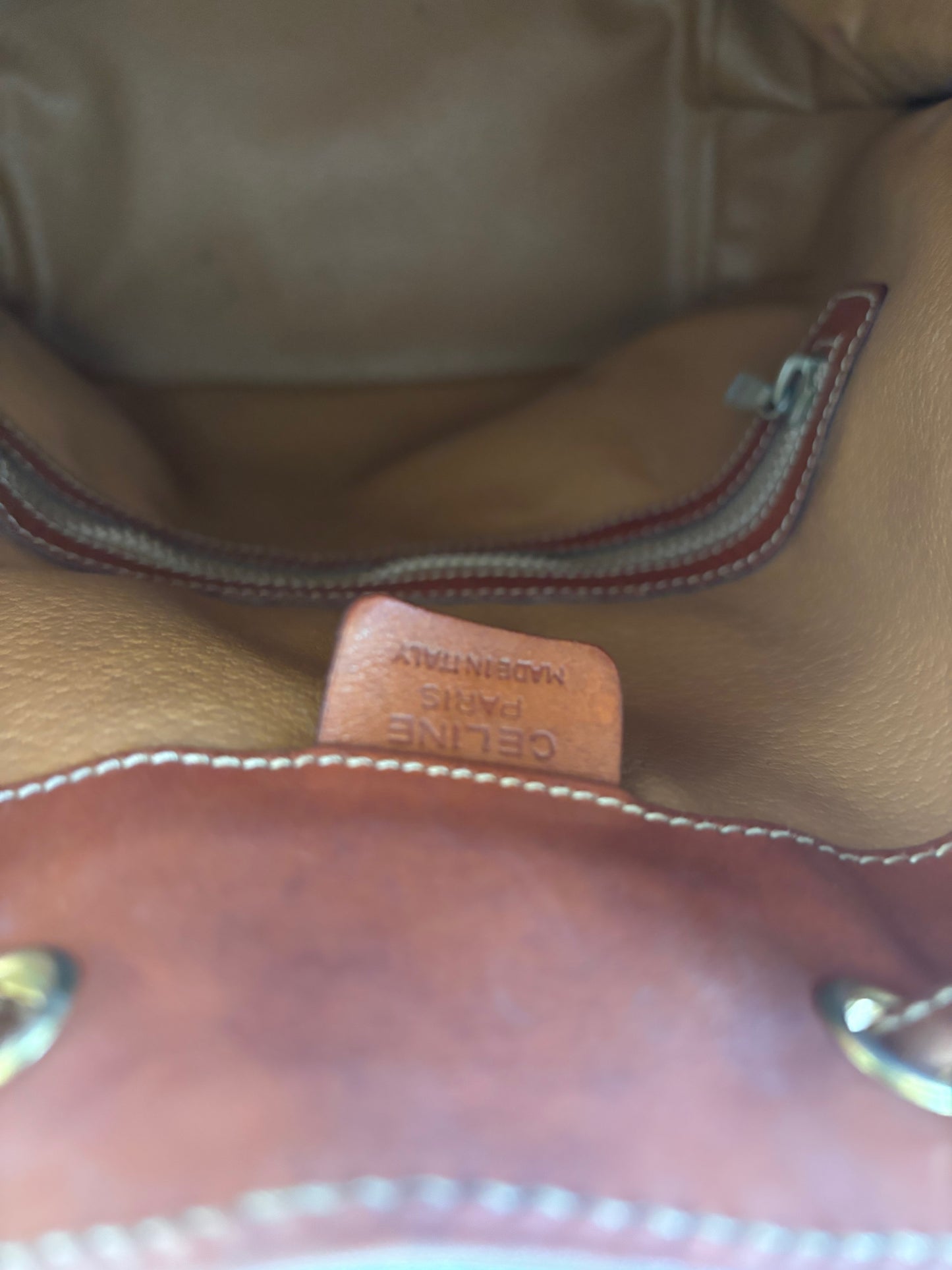 CÉLINE Sac seau Triomphe