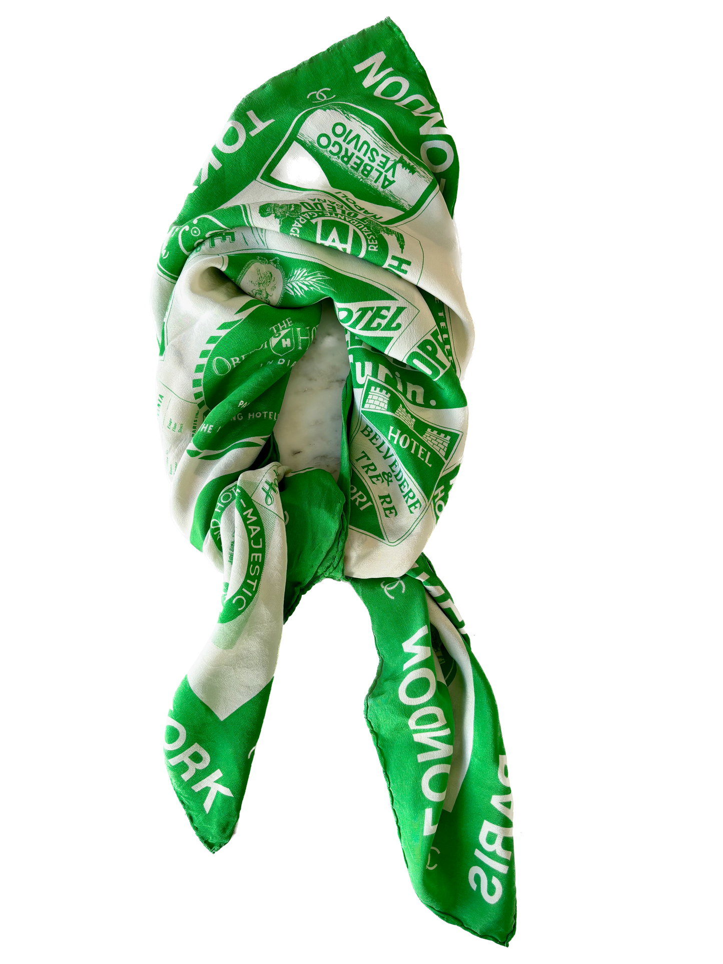 CHANEL Foulard en soie