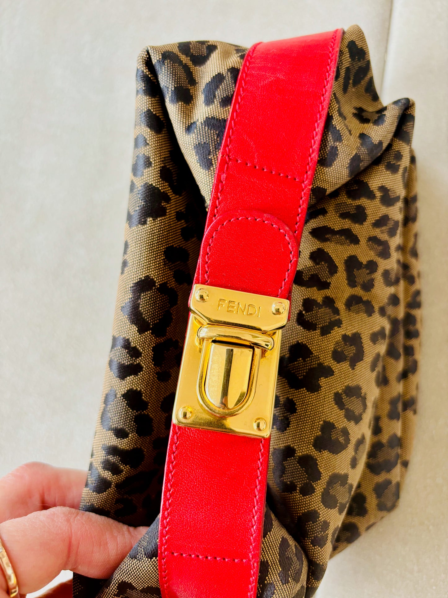 FENDI Pochette Vanity Bag