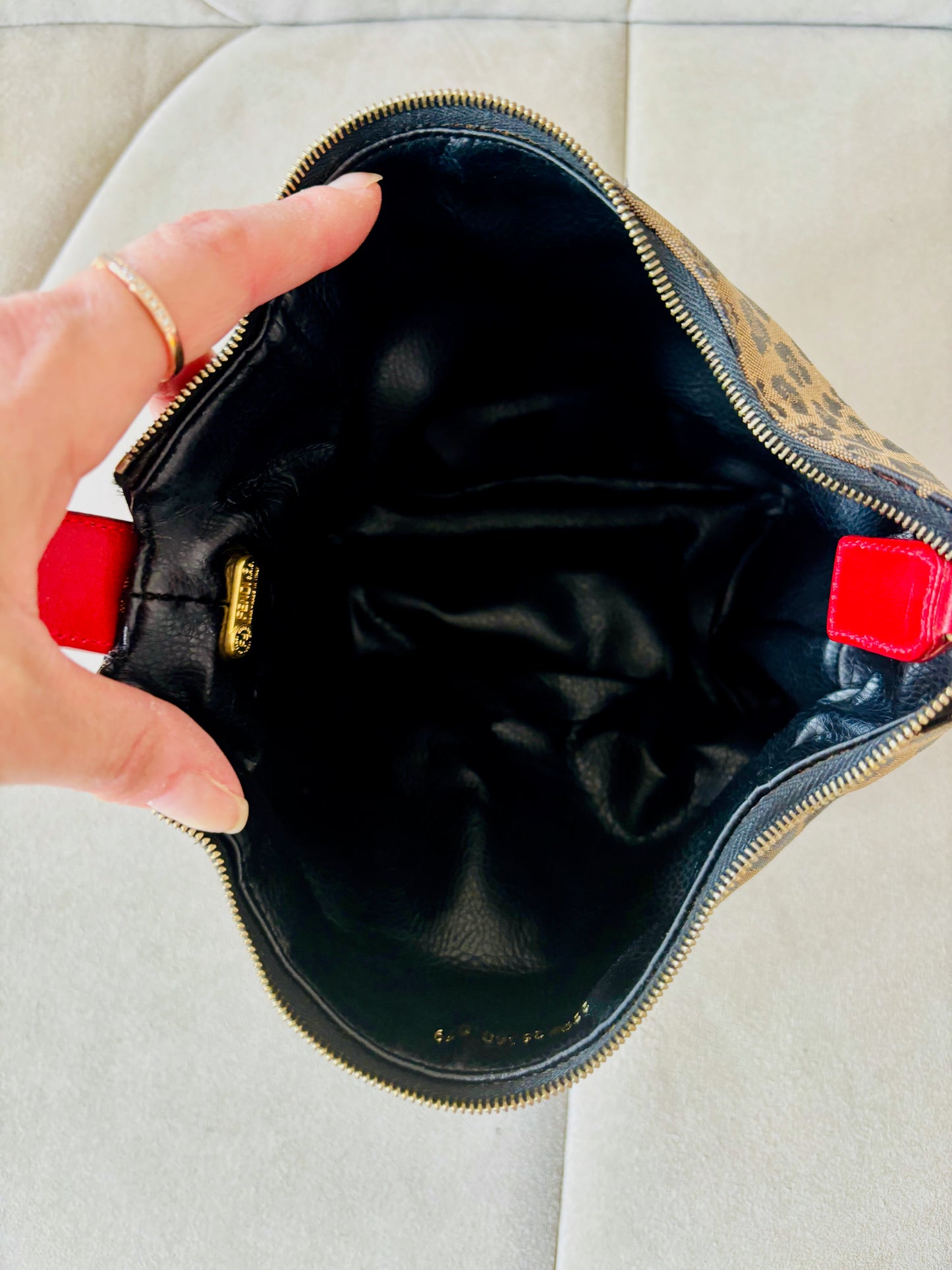 FENDI Pochette Vanity Bag