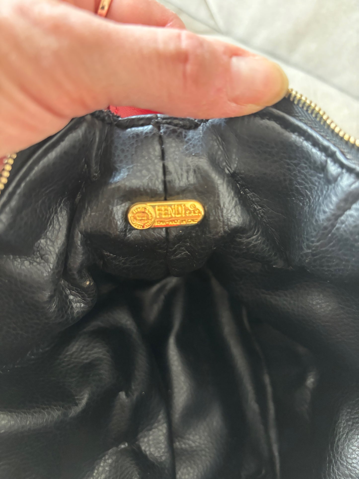 FENDI Pochette Vanity Bag
