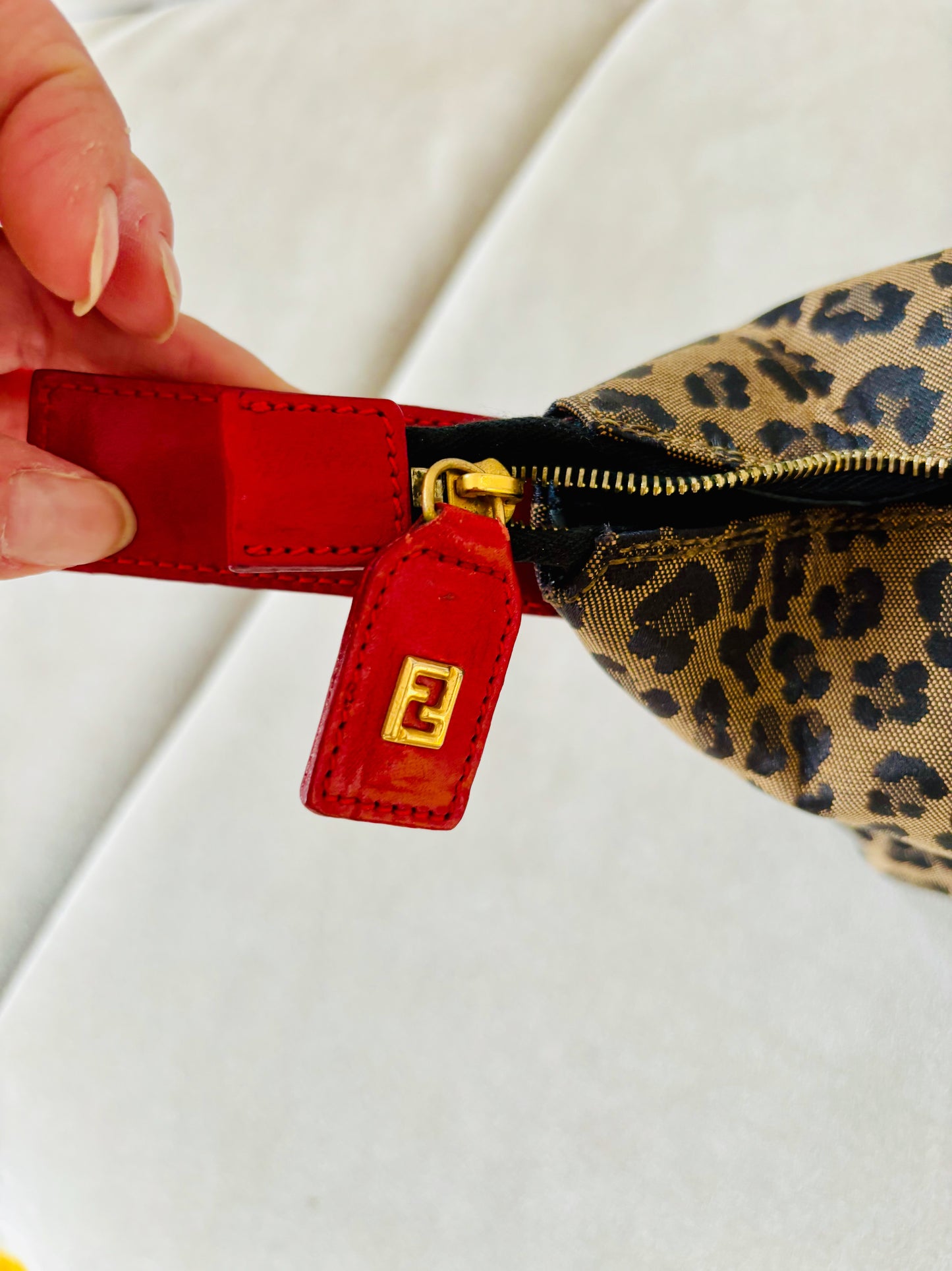 FENDI Pochette Vanity Bag