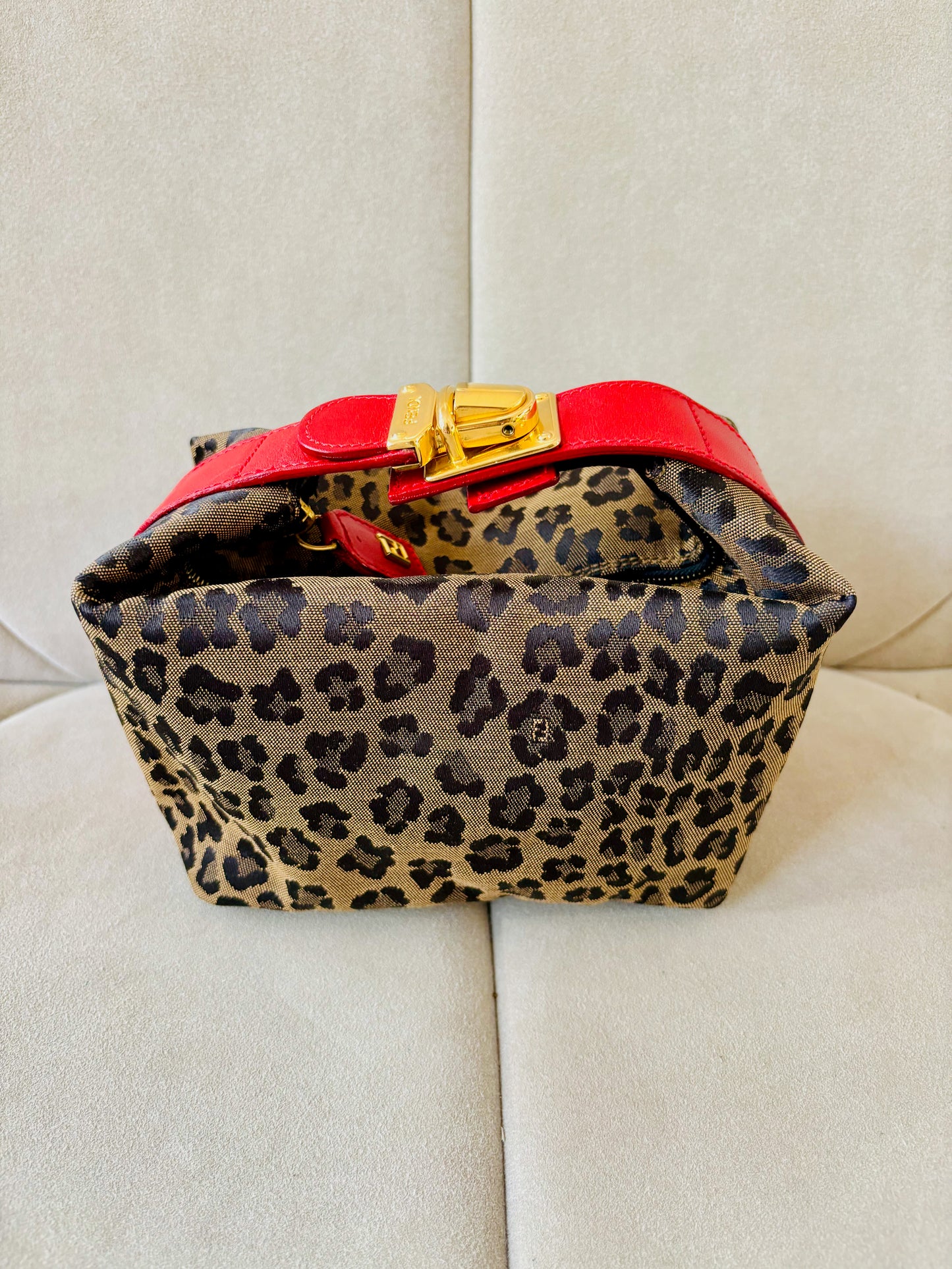 FENDI Pochette Vanity Bag