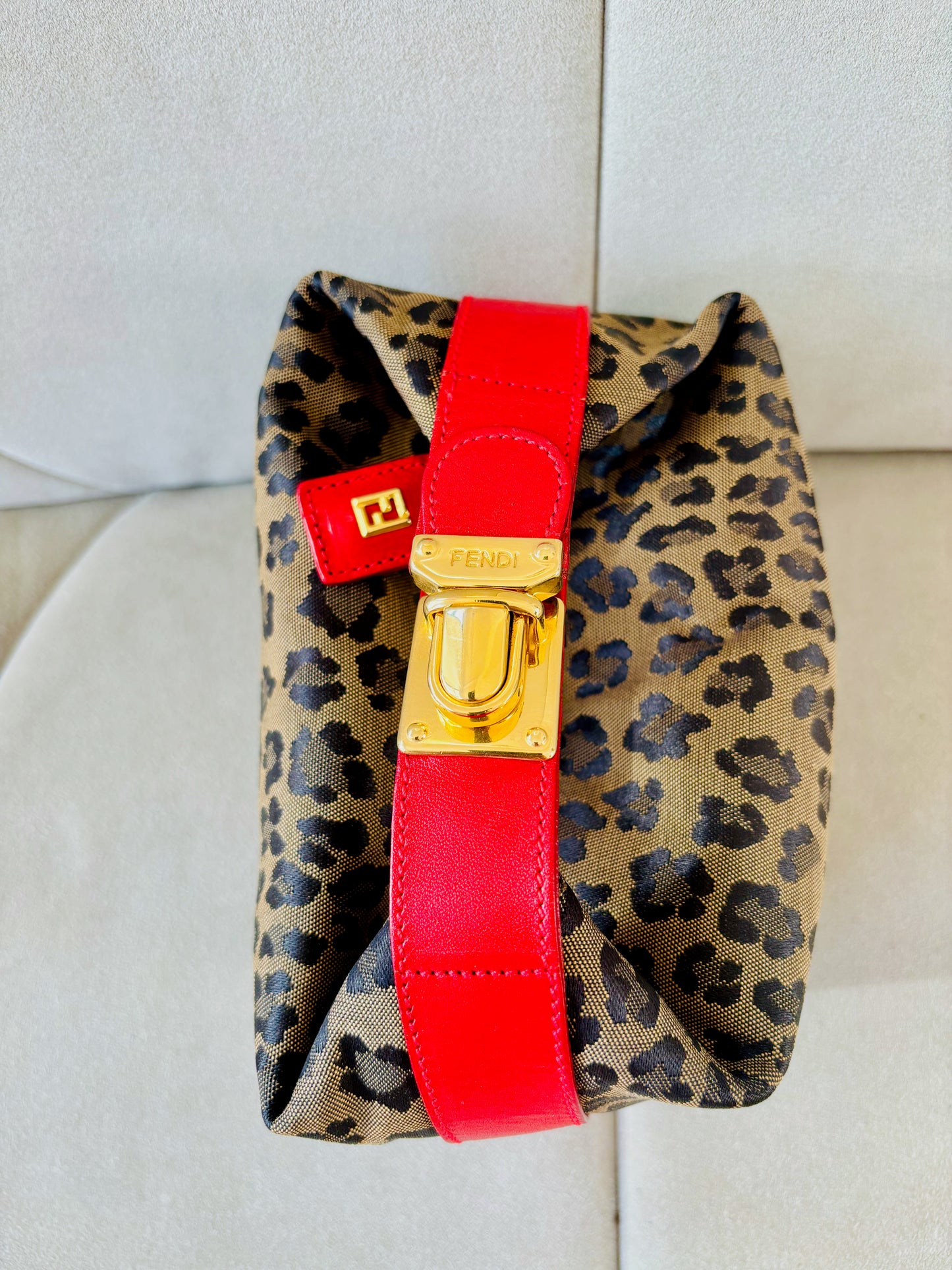 FENDI Pochette Vanity Bag