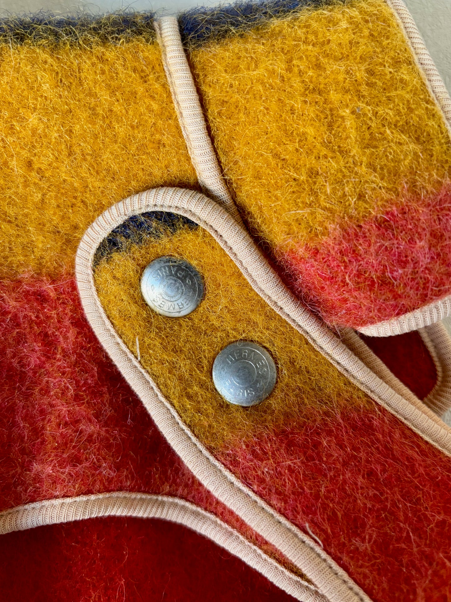 HERMÈS Manteau chien Rocabar