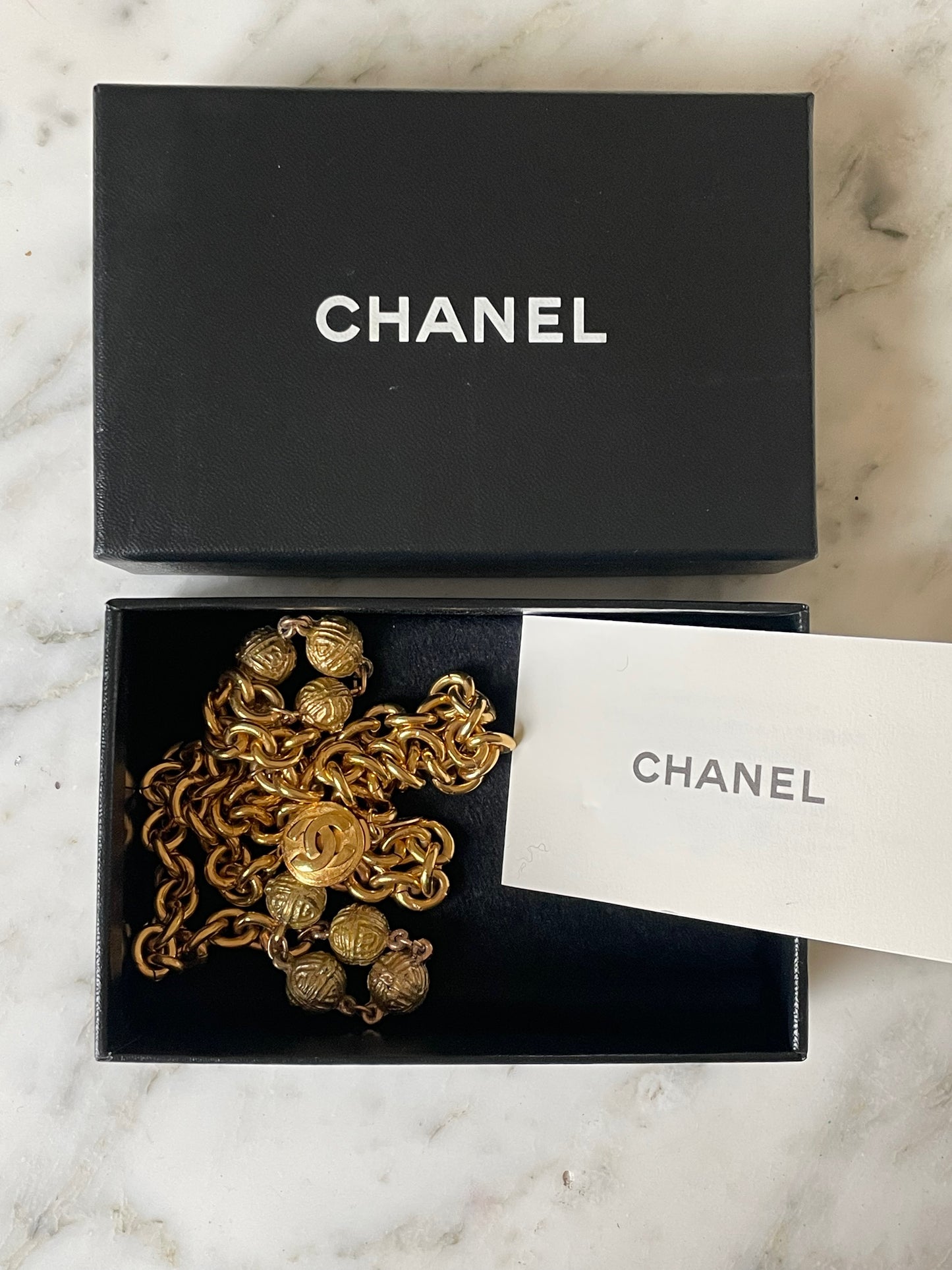 CHANEL collier sautoir