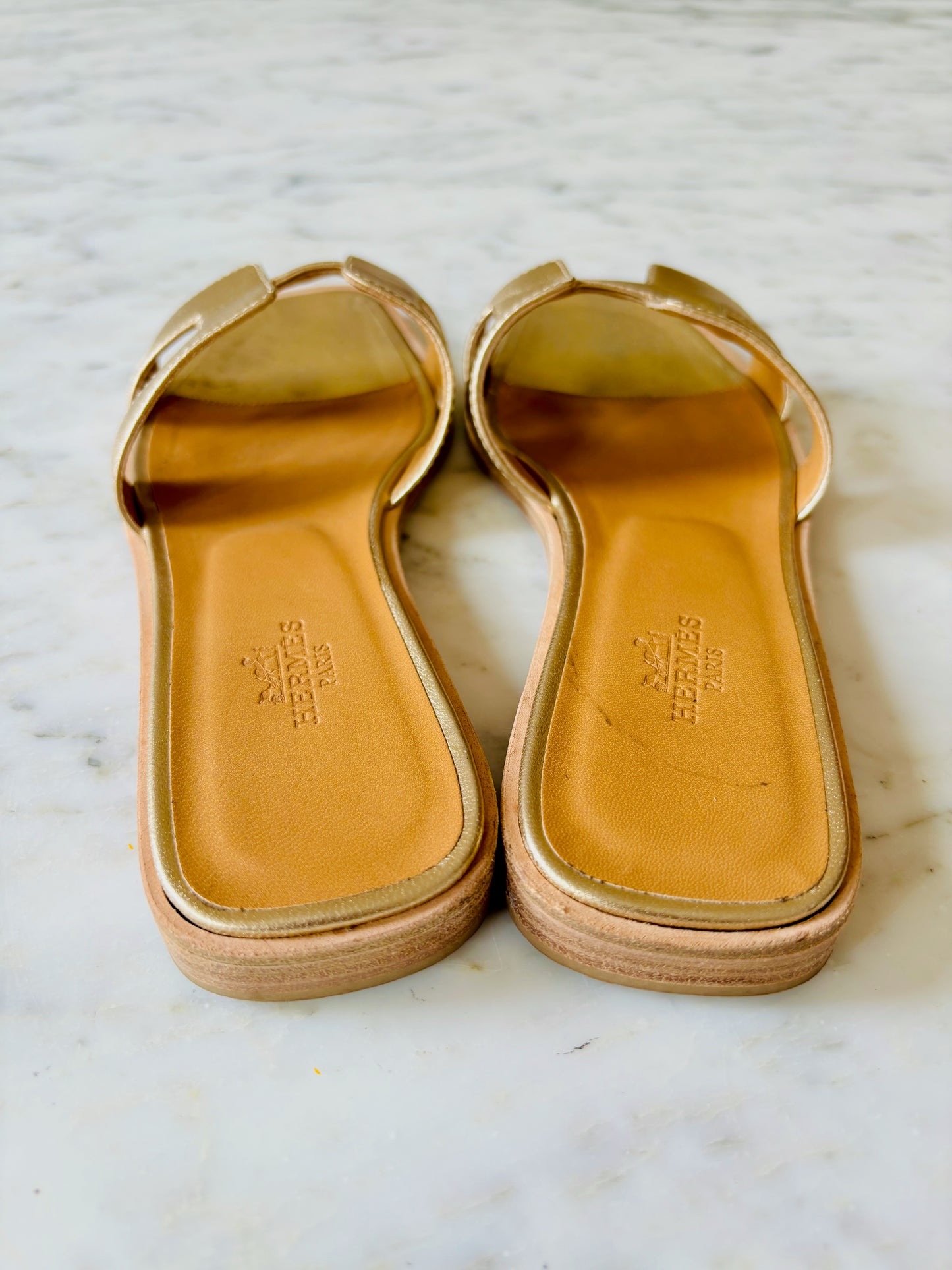 HERMÈS Sandales mules Oran