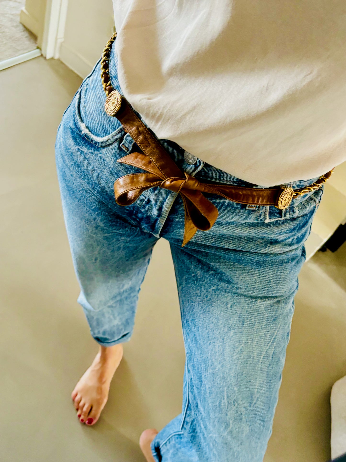 CHANEL Ceinture chaîne