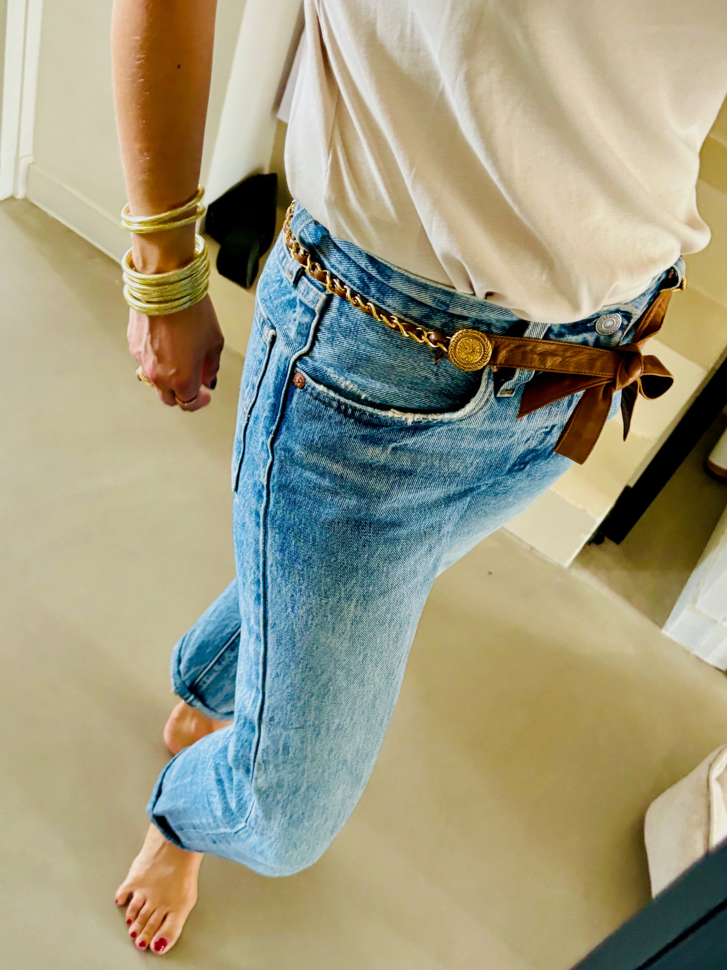 CHANEL Ceinture chaîne