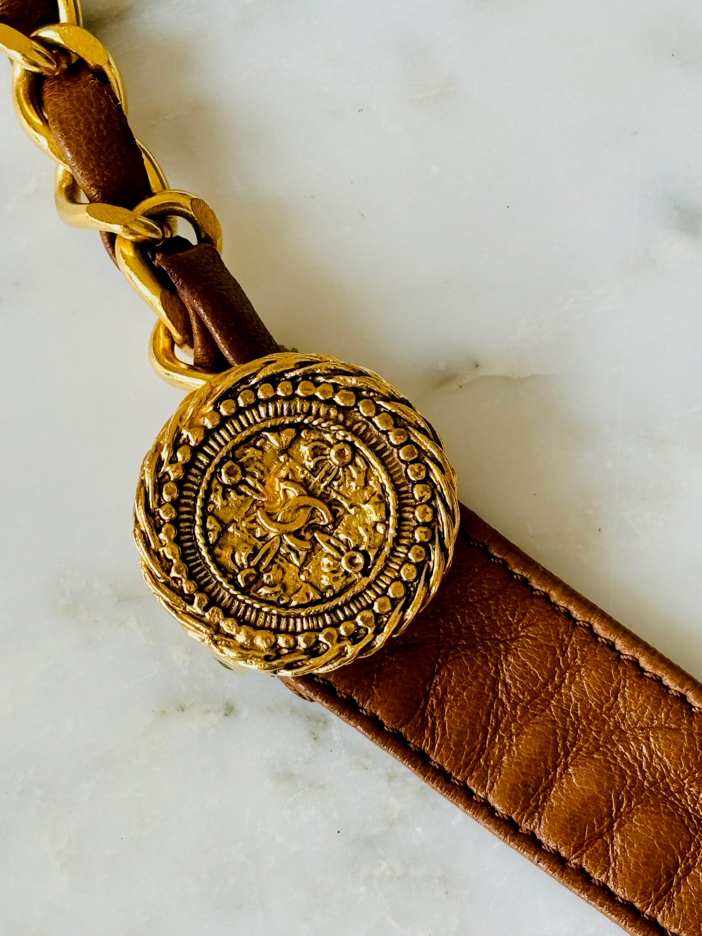 CHANEL Ceinture chaîne