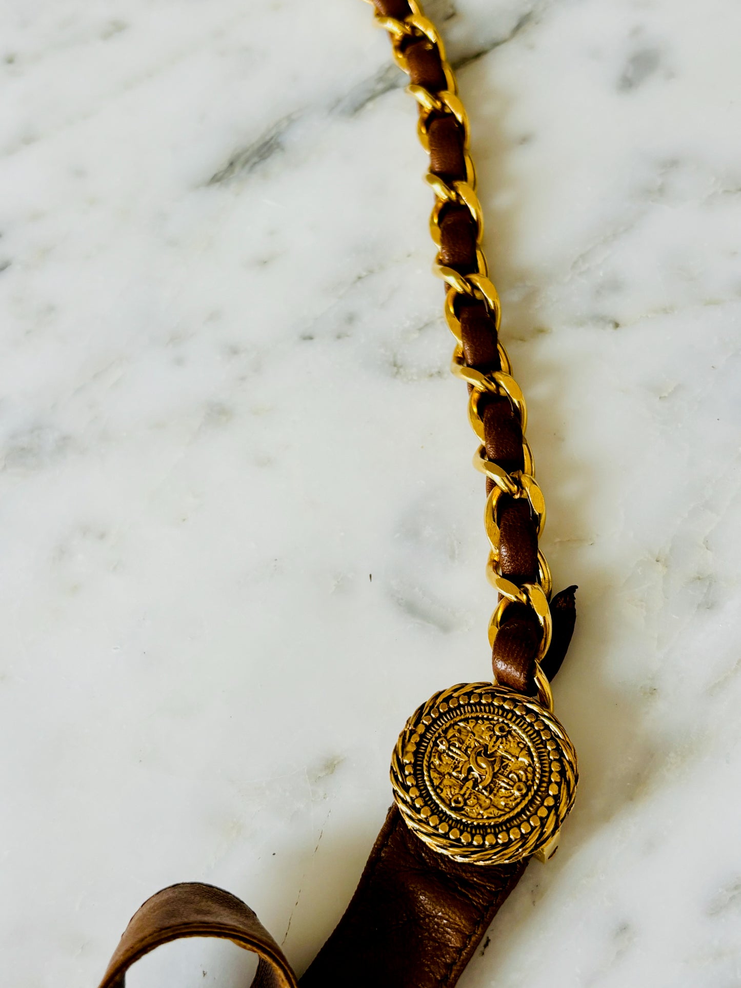 CHANEL Ceinture chaîne