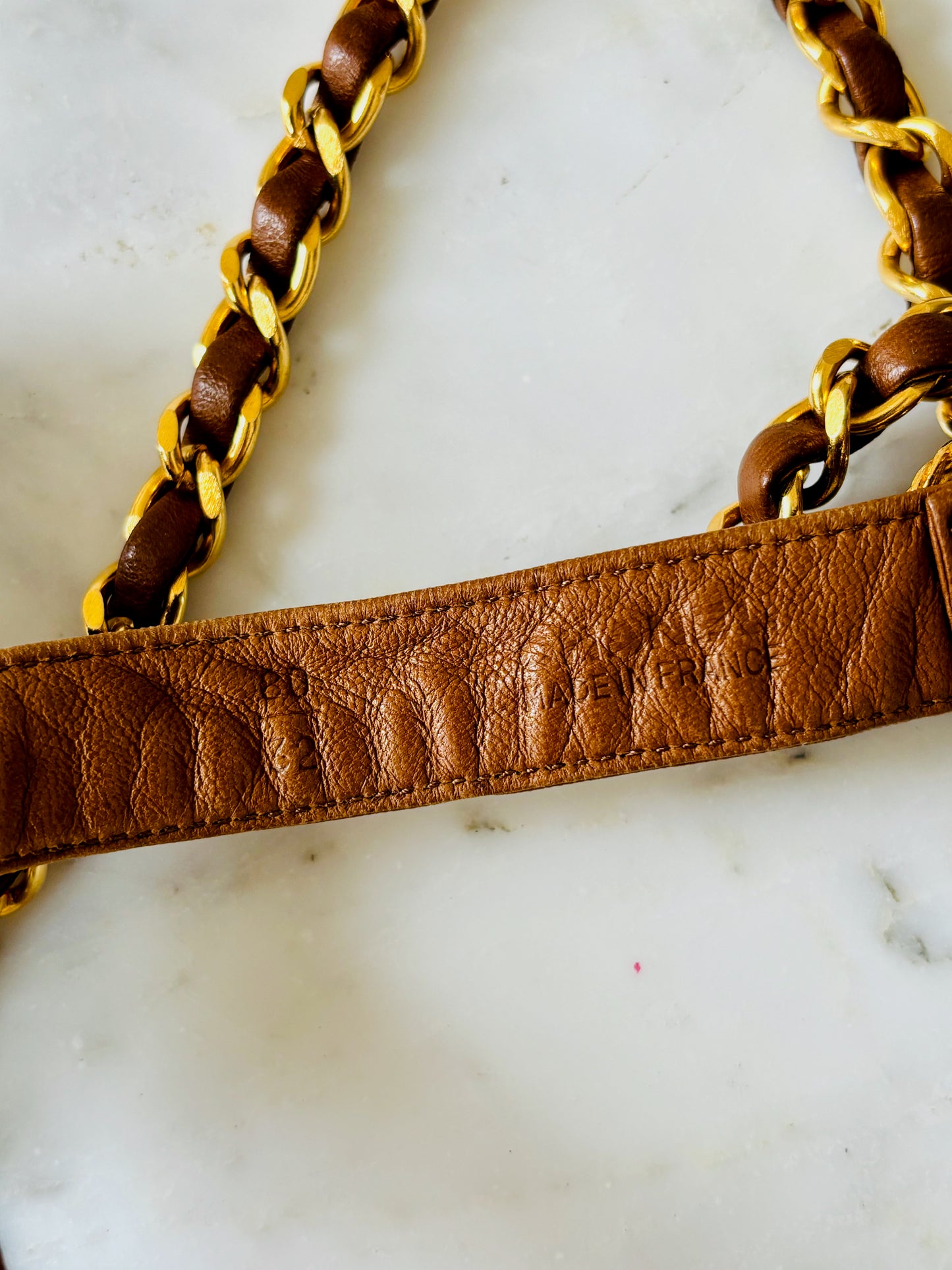 CHANEL Ceinture chaîne