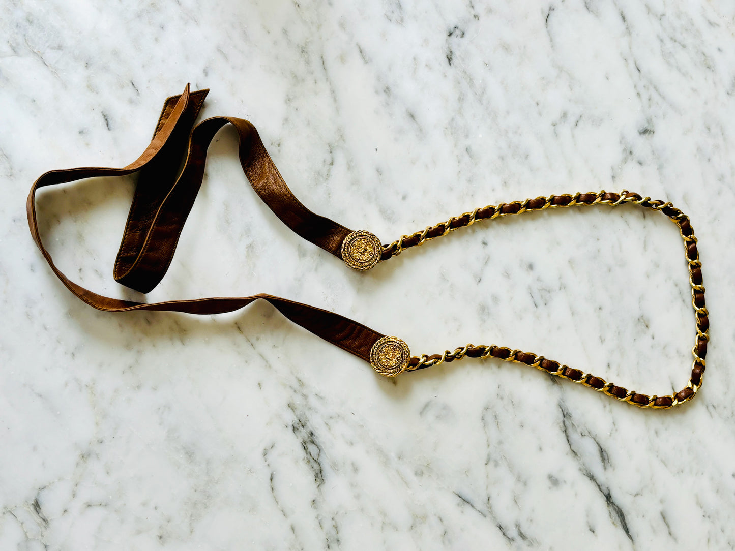 CHANEL Ceinture chaîne