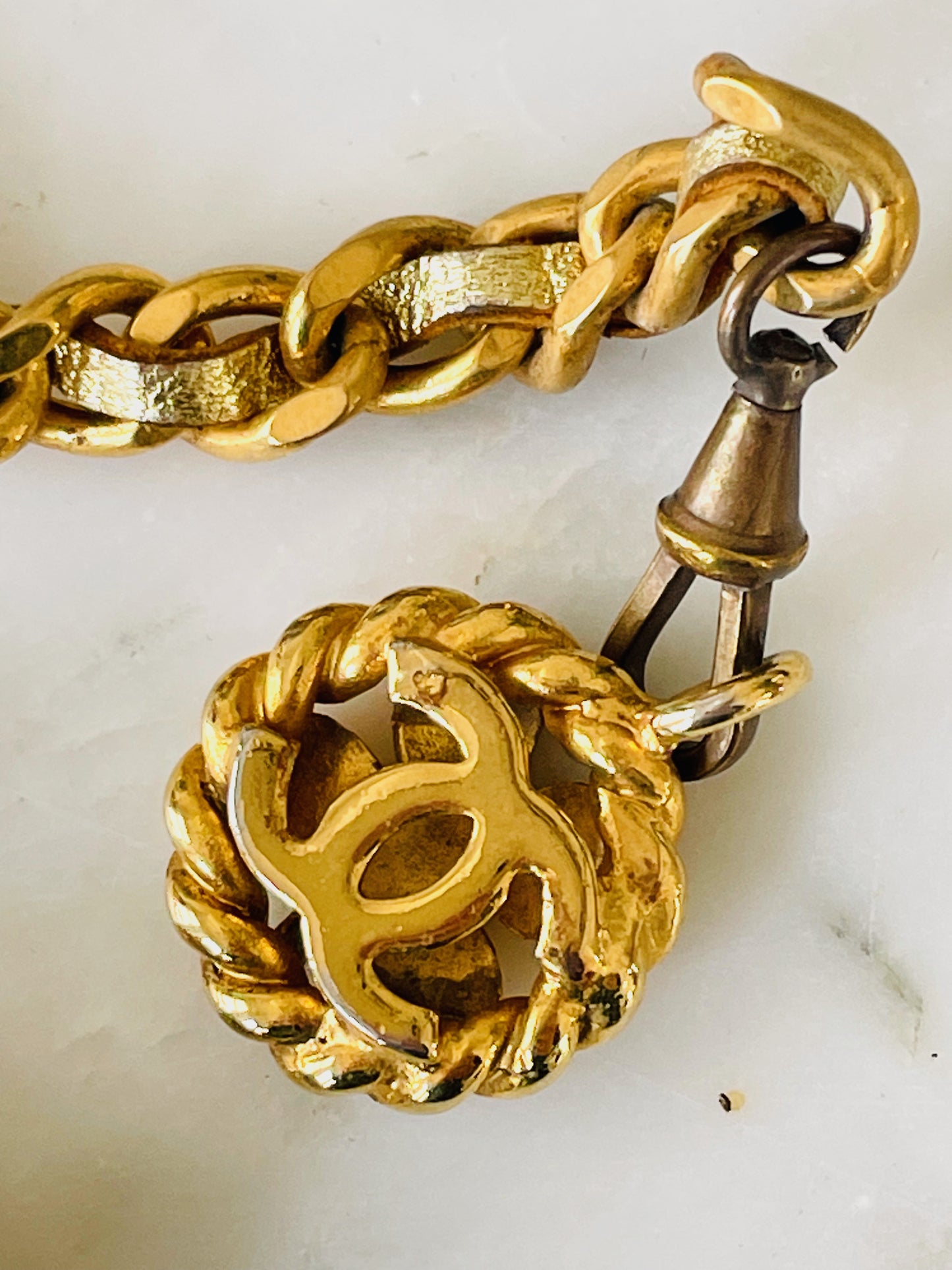 CHANEL Ceinture triple