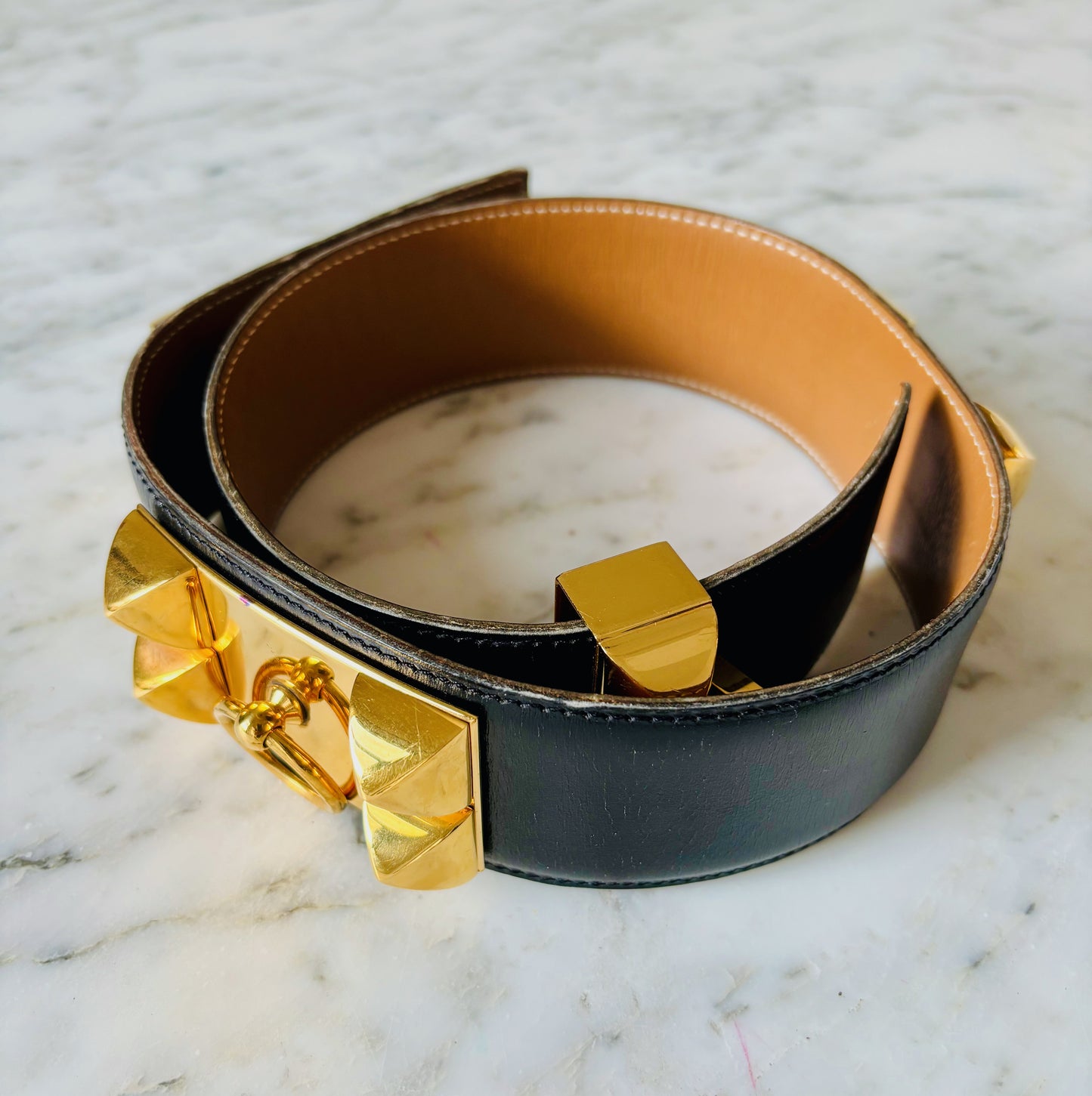 HERMÈS Ceinture Collier de Chien