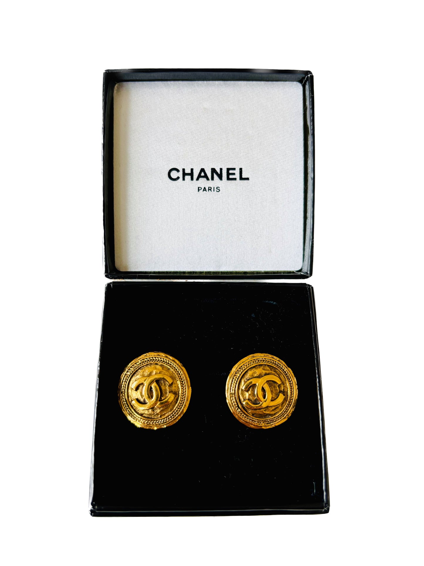 CHANEL Boucles d'oreilles circa 90