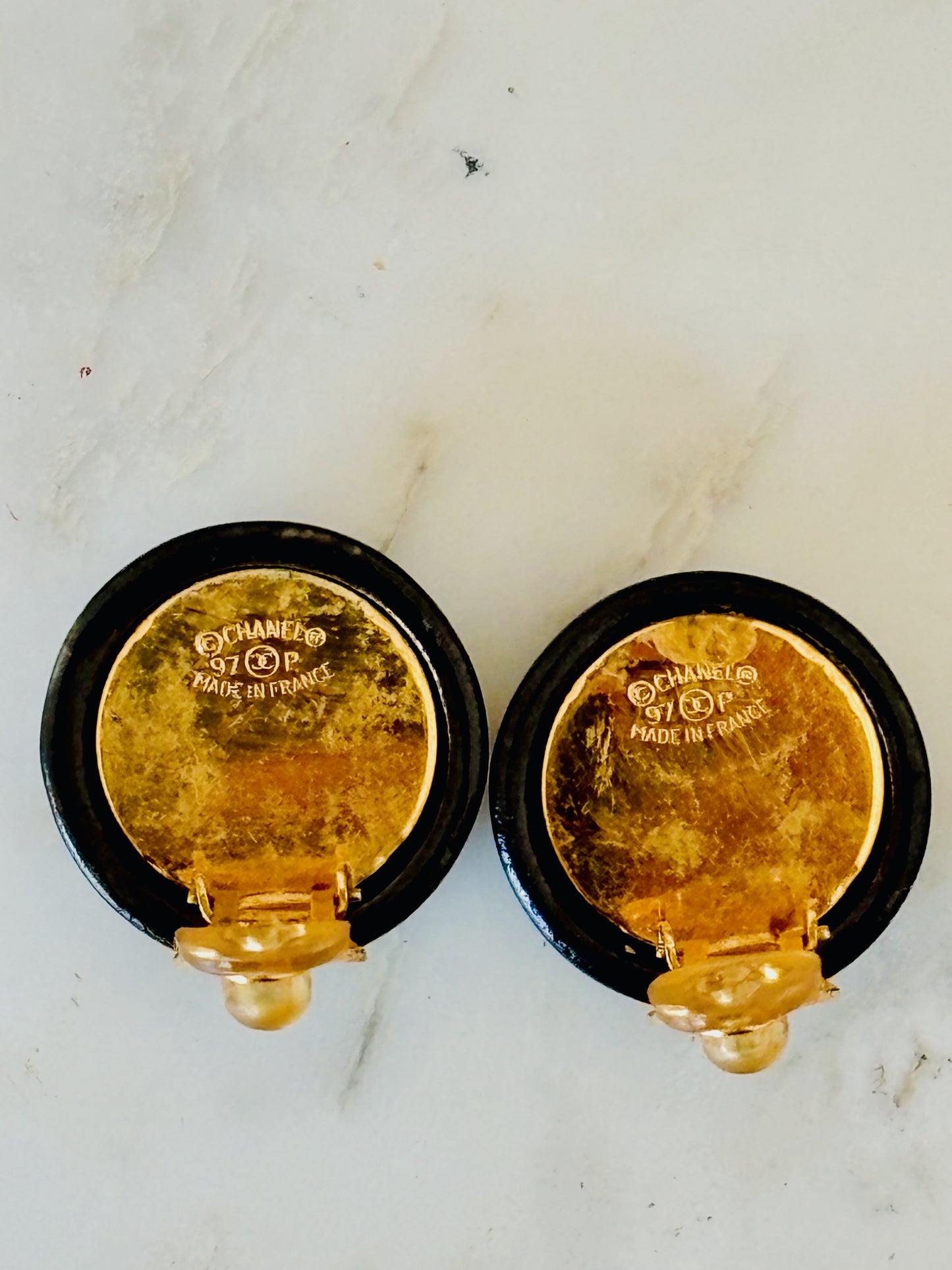 CHANEL Boucles d'oreilles 1997